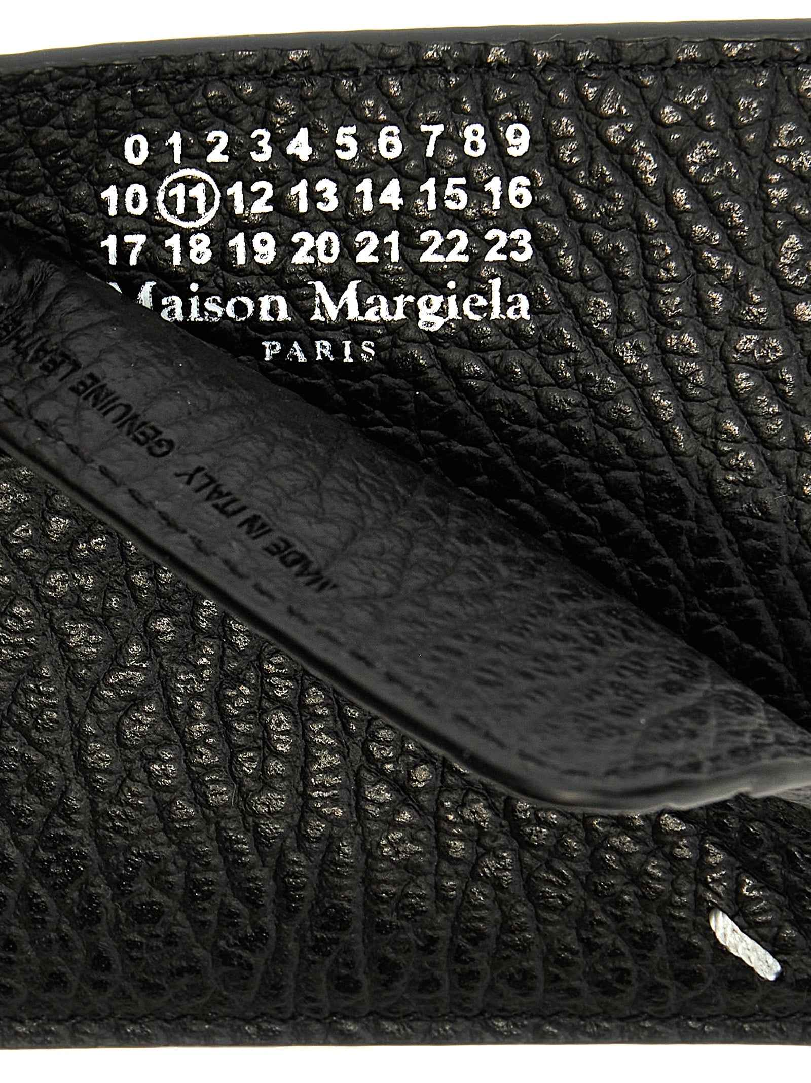 Maison Margiela Black Calfskin Cardholder