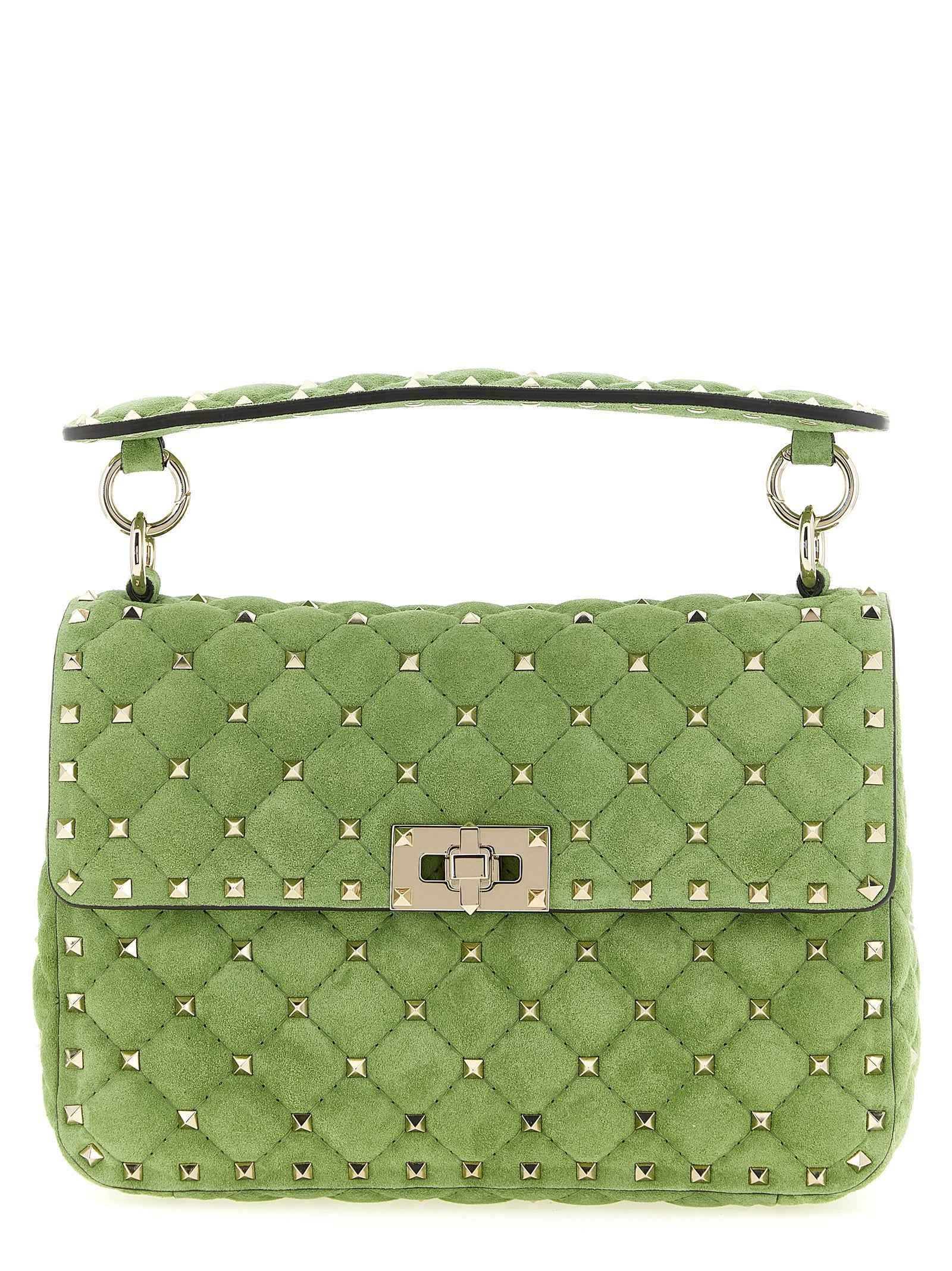 Valentino Garavani Bicolor Calfskin Shoulder Bag