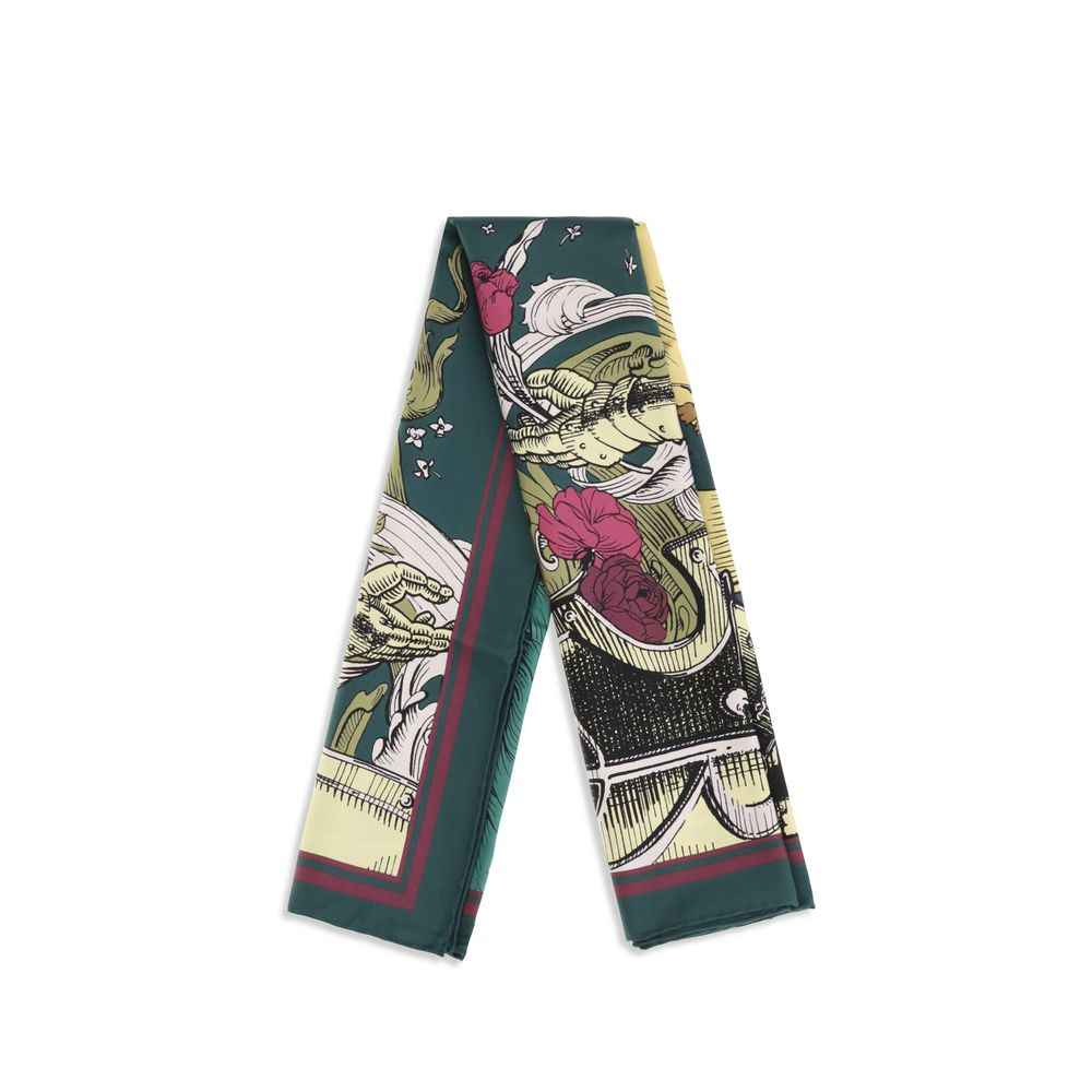 Burberry Bicolor Silk Scarf