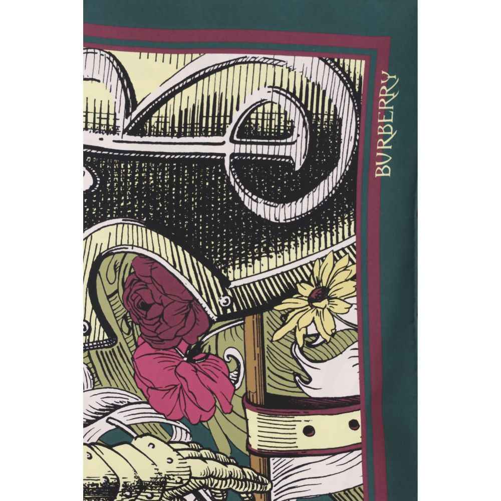 Burberry Bicolor Silk Scarf