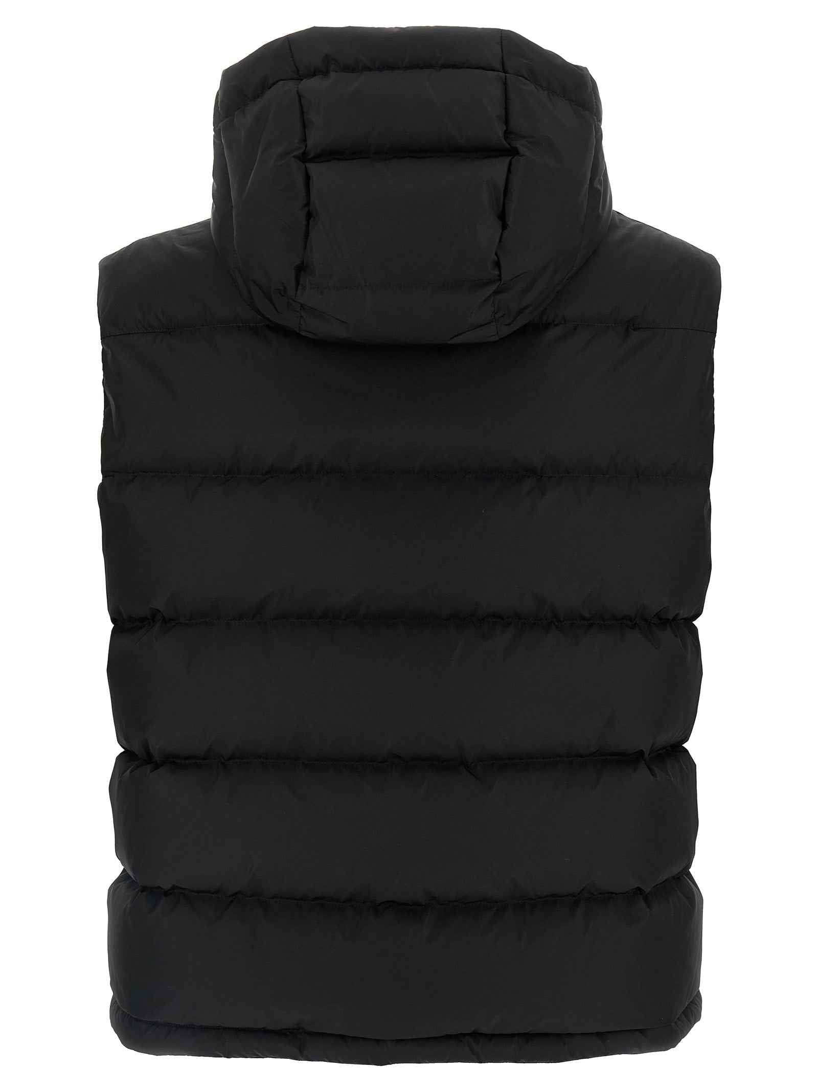 Valentino Garavani Black Polyamide Sleeveless Jacket