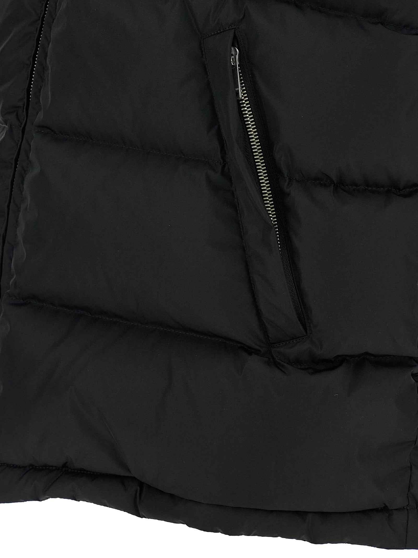 Valentino Garavani Black Polyamide Sleeveless Jacket