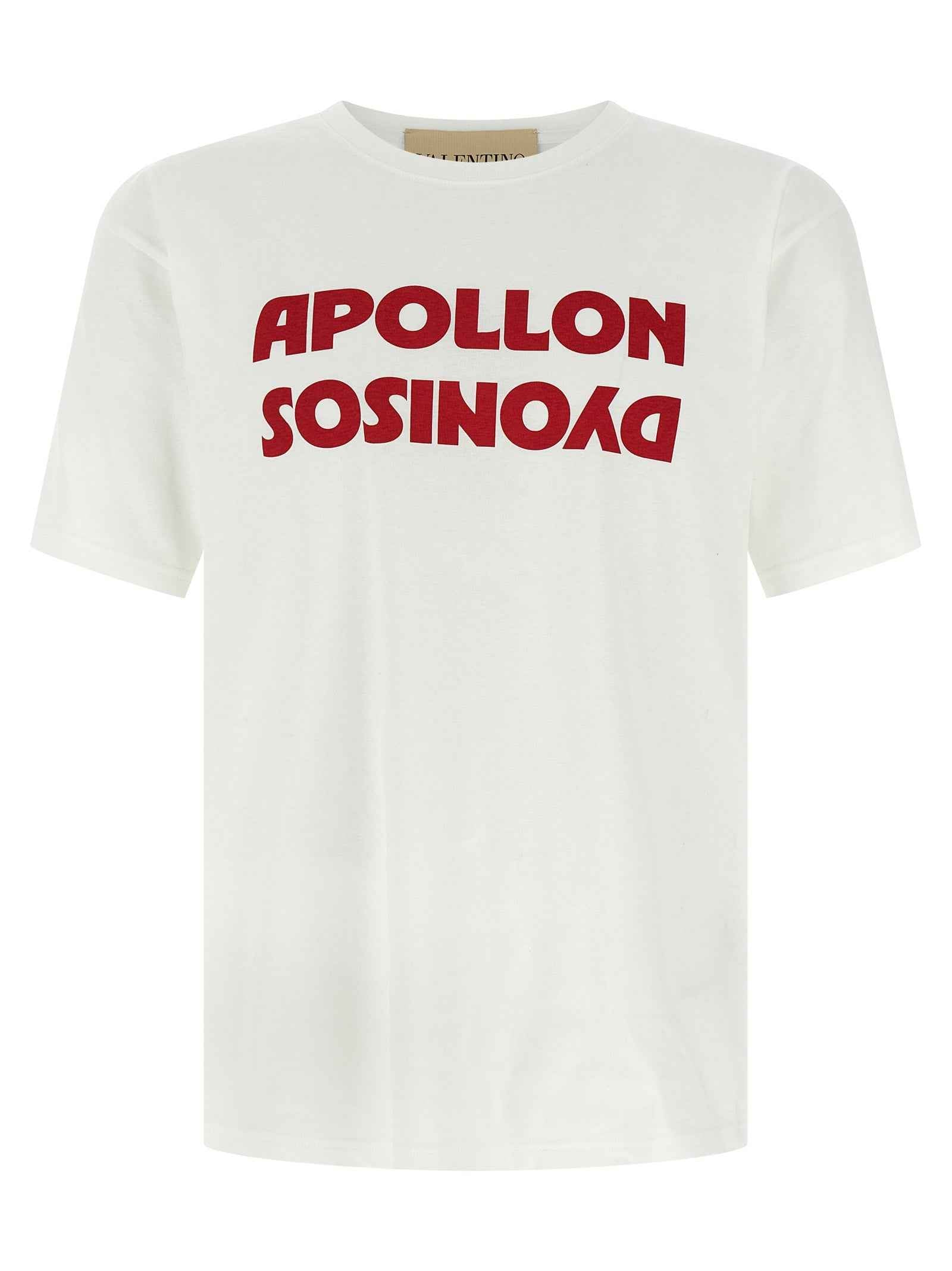 Valentino Garavani White Cotton T-Shirt