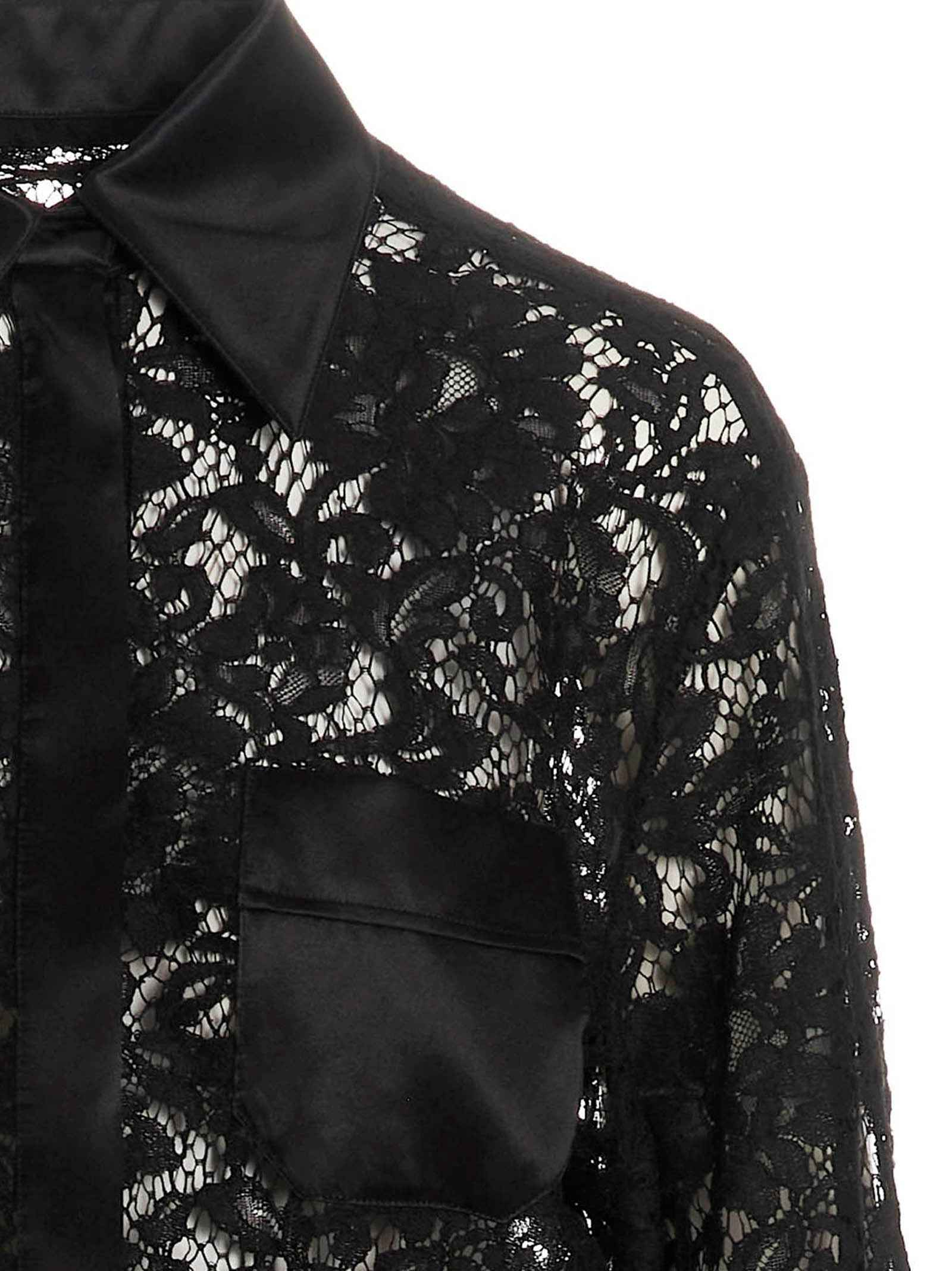 Dolce & Gabbana Black Cotton Shirt