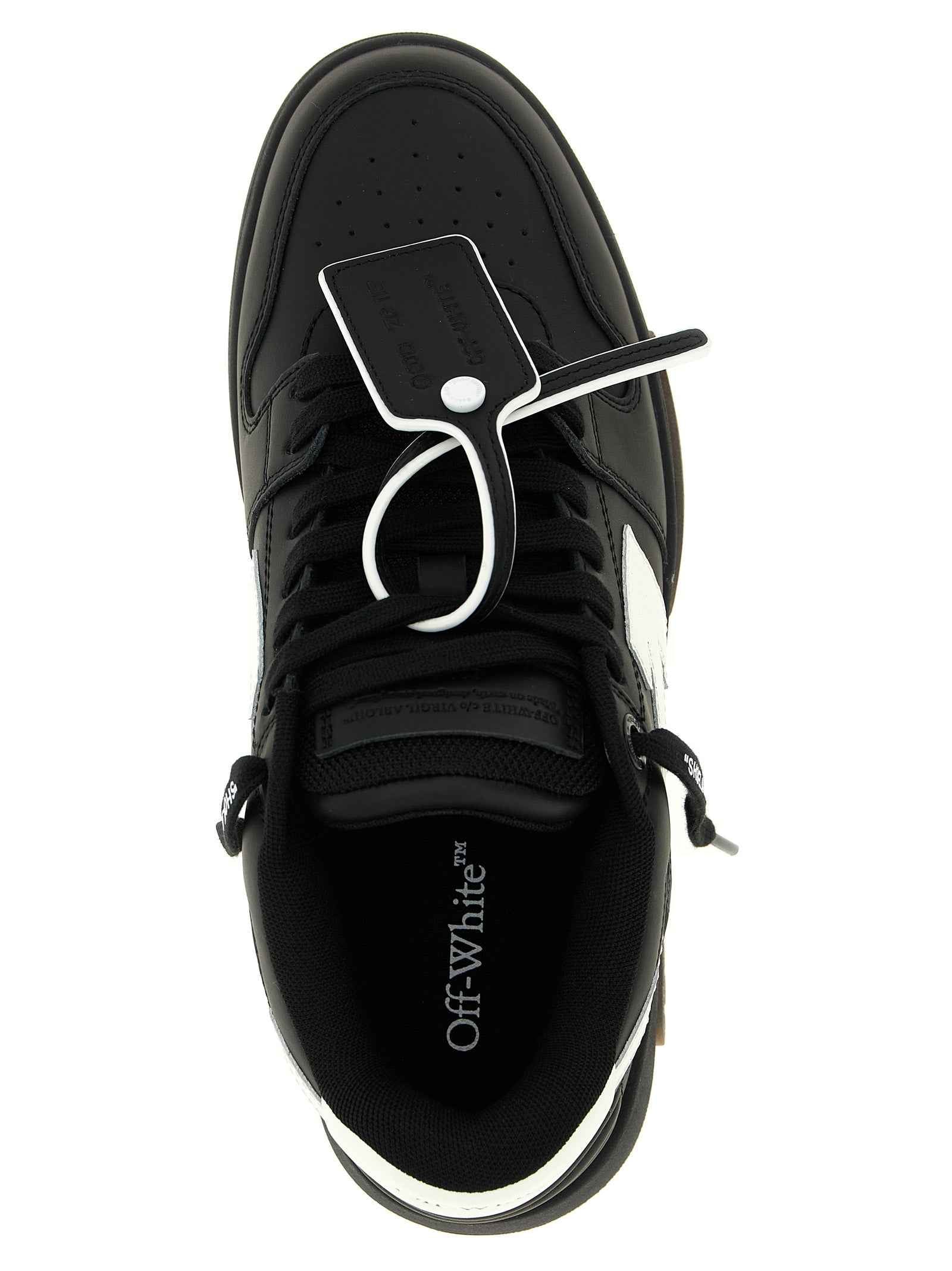Off-White Bicolor Recycled Polyester Low Top Sneakers