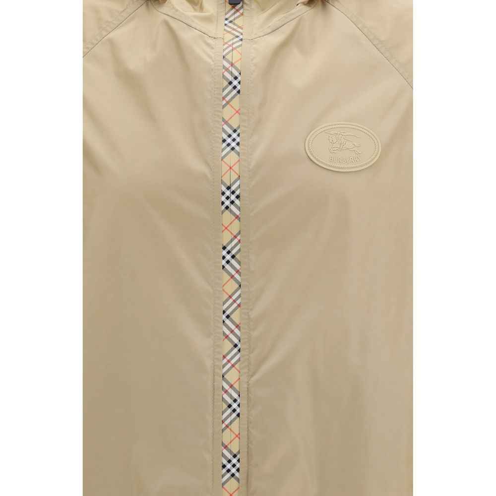 Burberry Beige Nylon Shell Jacket