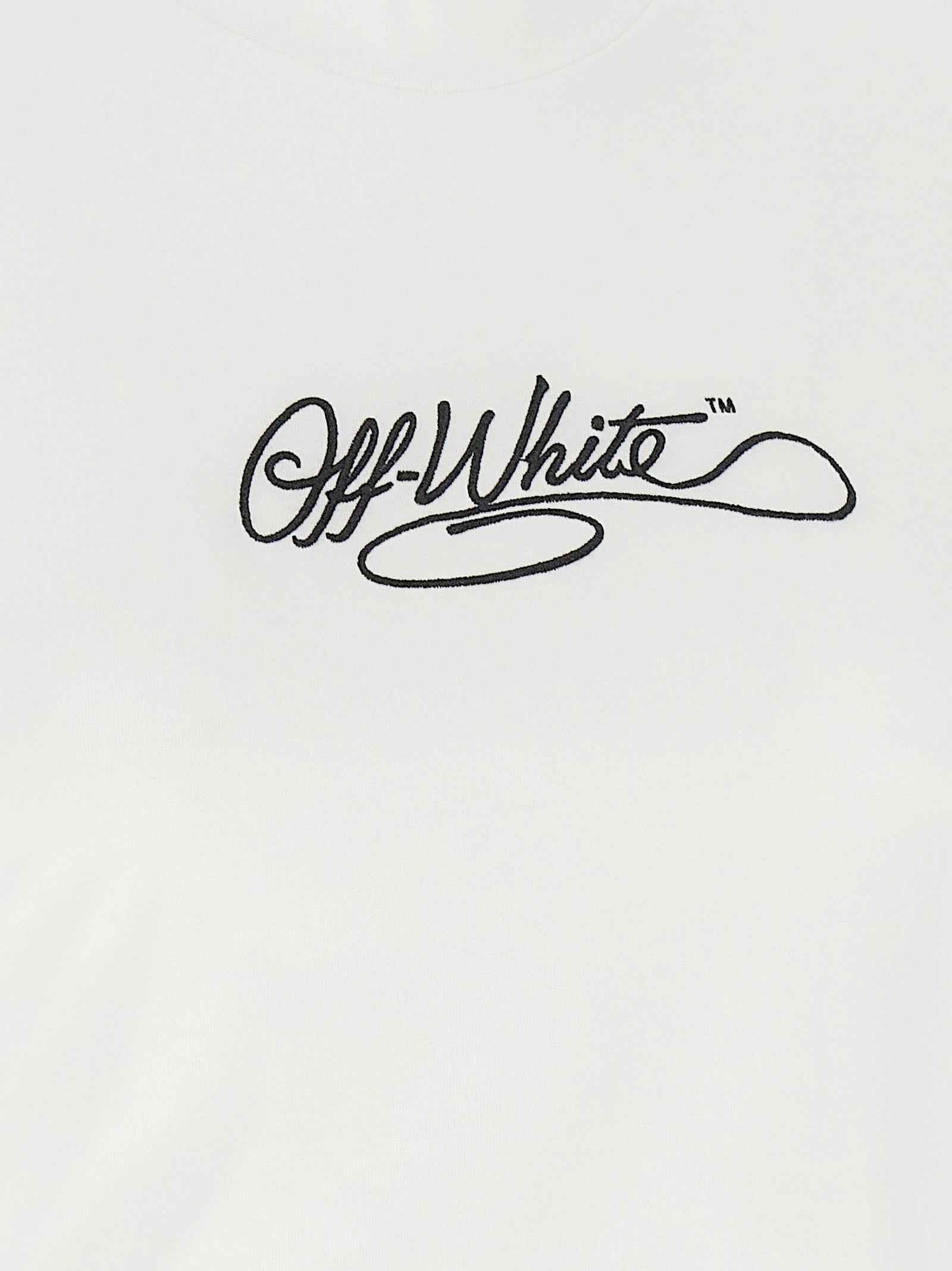 Off-White White Cotton T-Shirt