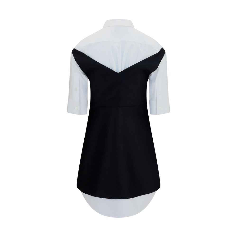 Balenciaga Black Wool Oves Aries Casual Dress