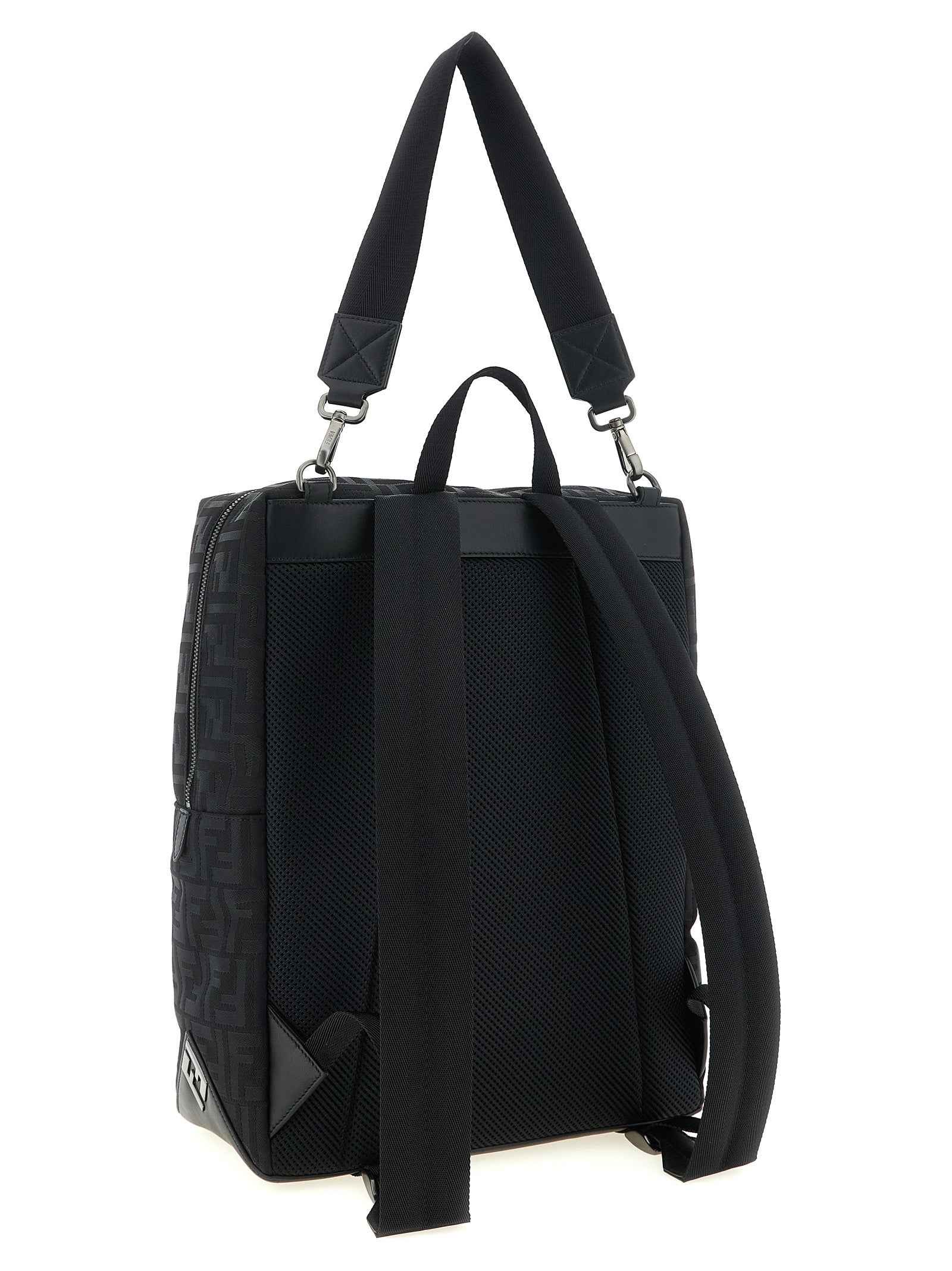 Fendi Black Polyamide Backpack