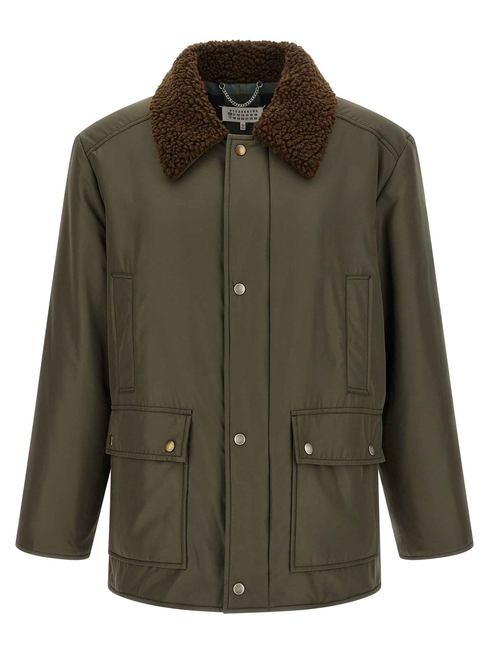 Maison Margiela Bicolor Polyester Parka