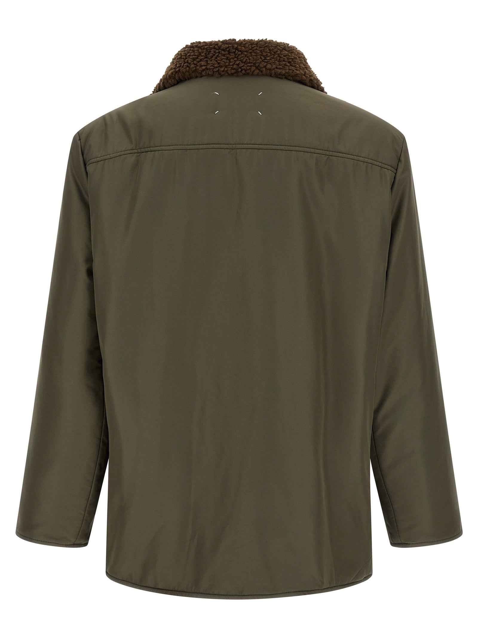Maison Margiela Bicolor Polyester Parka
