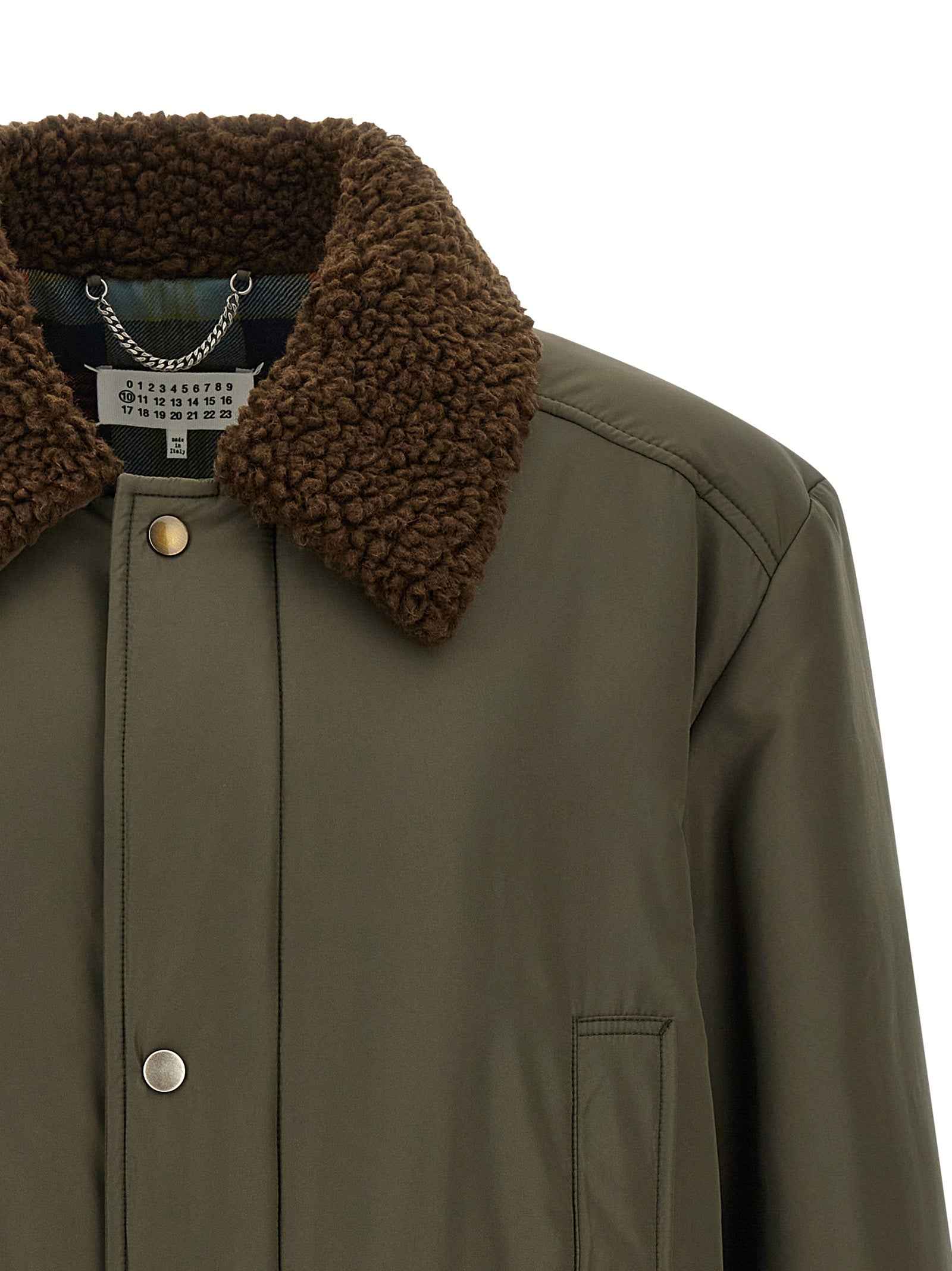 Maison Margiela Bicolor Polyester Parka