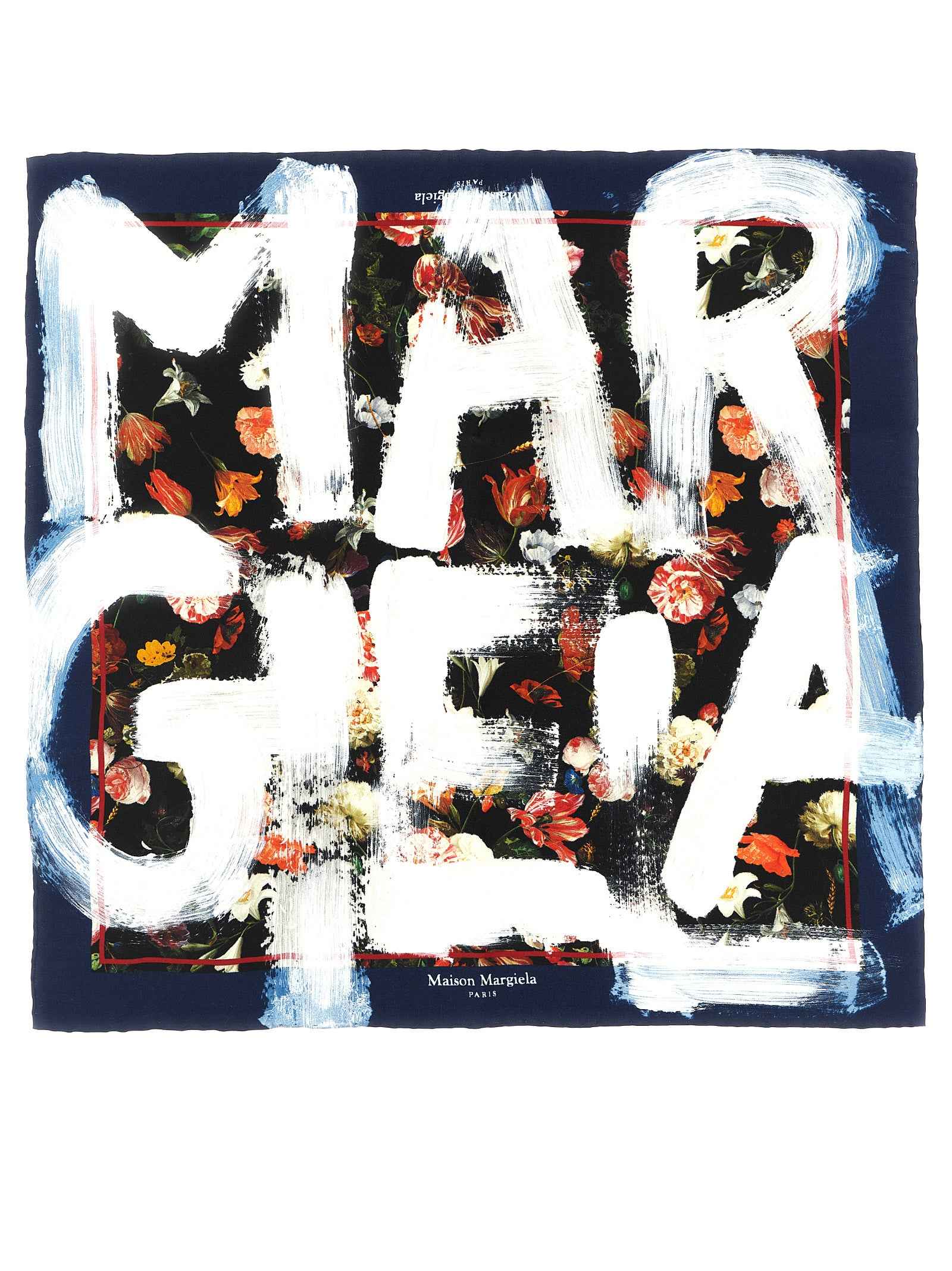 Maison Margiela Multicolor Silk Foulard