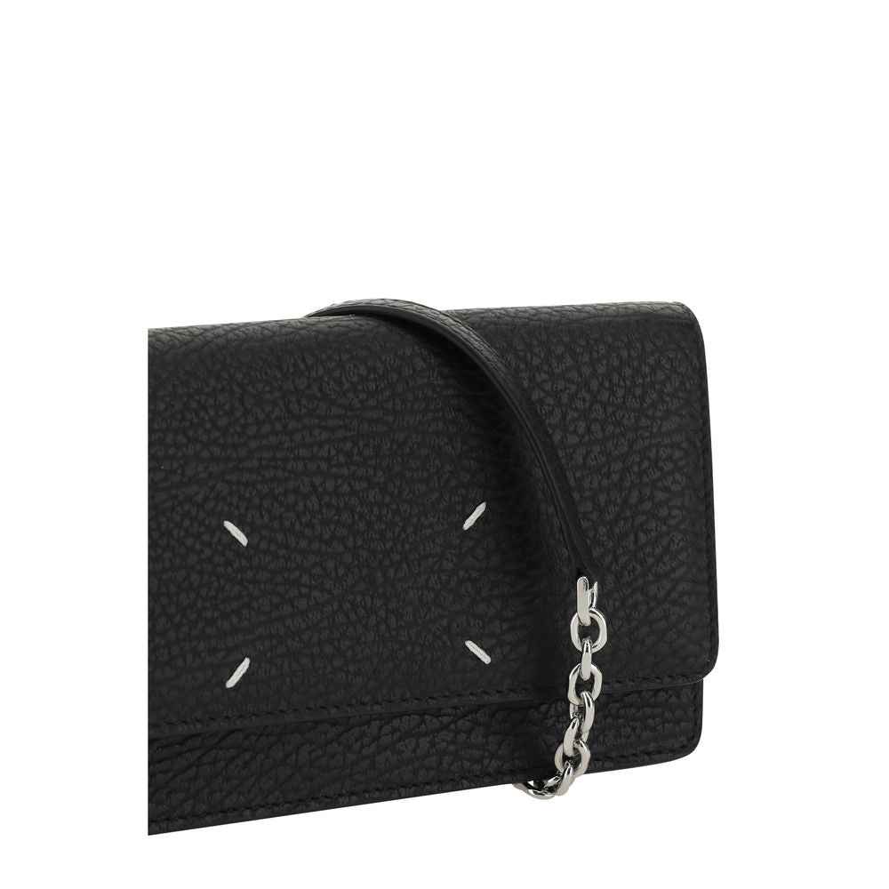 Maison Margiela Black Calf Leather Bos Taurus Wallet