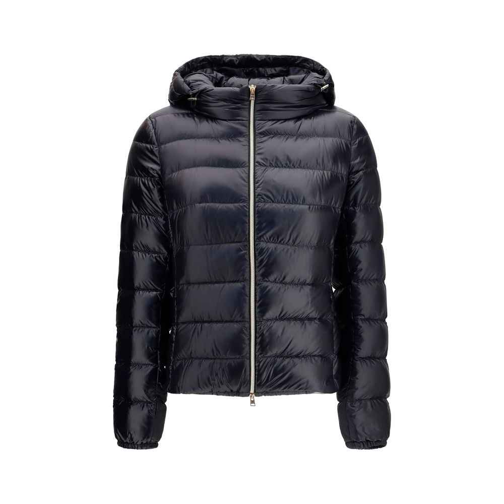 Herno Black Polyamide Full-Length Jacket