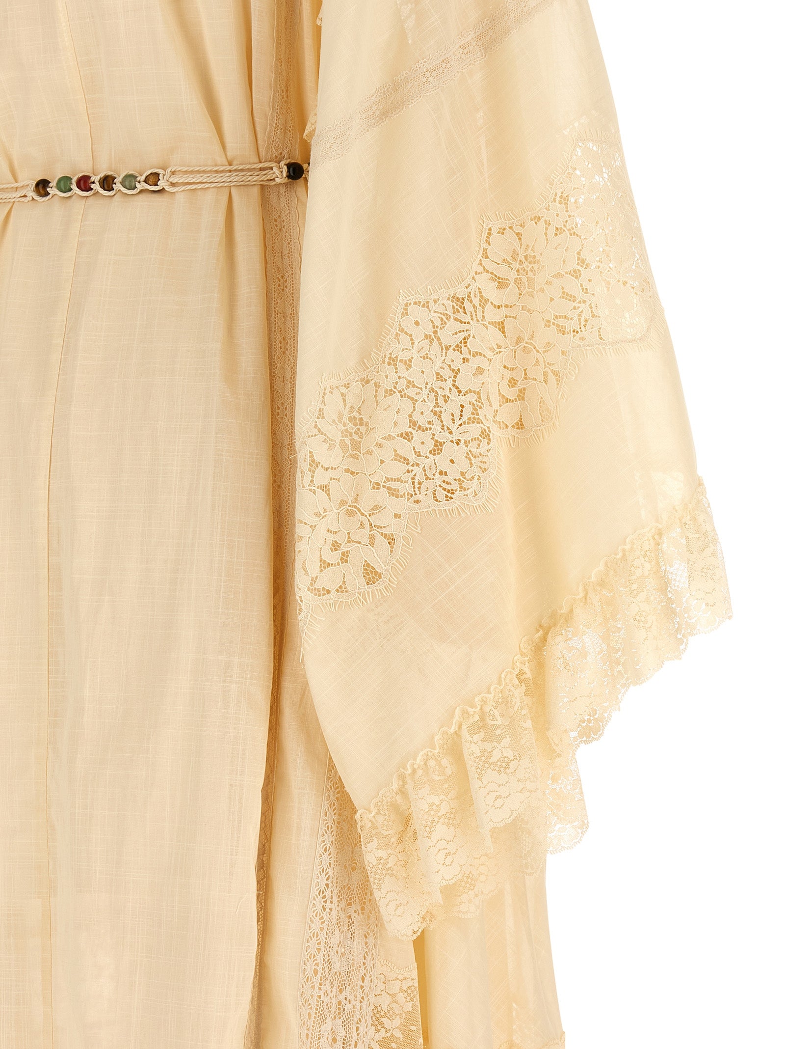 Zimmermann Beige Cotton Midi Dress