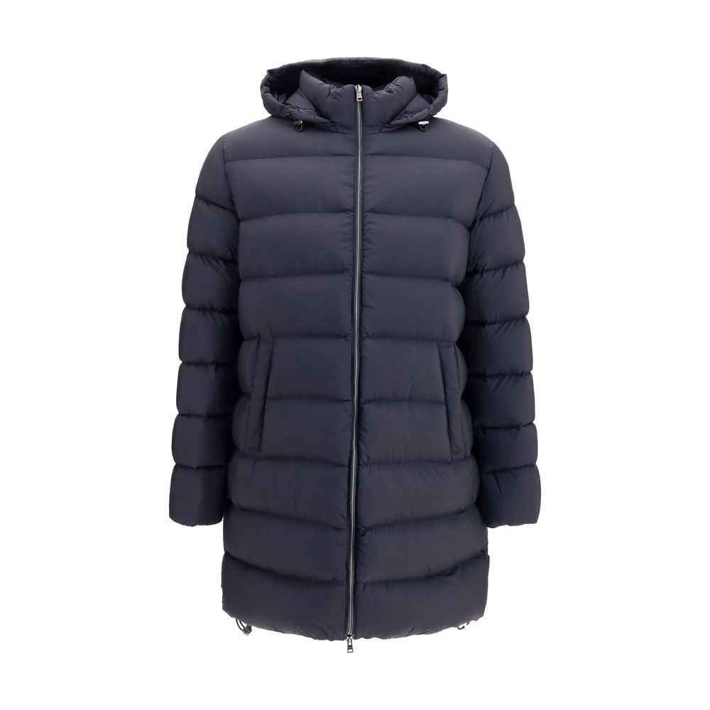 Herno Black Polyamide Full-Length Jacket