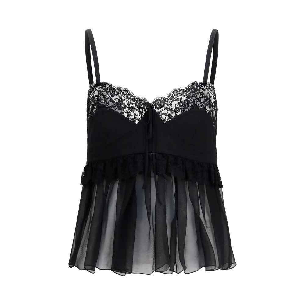 Chloé Black Silk Blouse