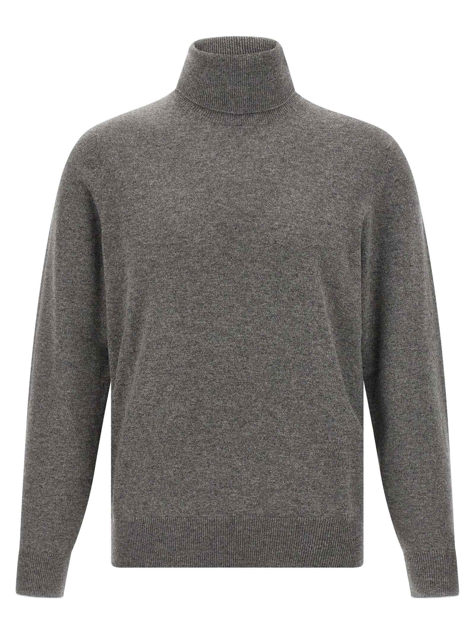 Brunello Cucinelli Gray Cashmere Cardigan