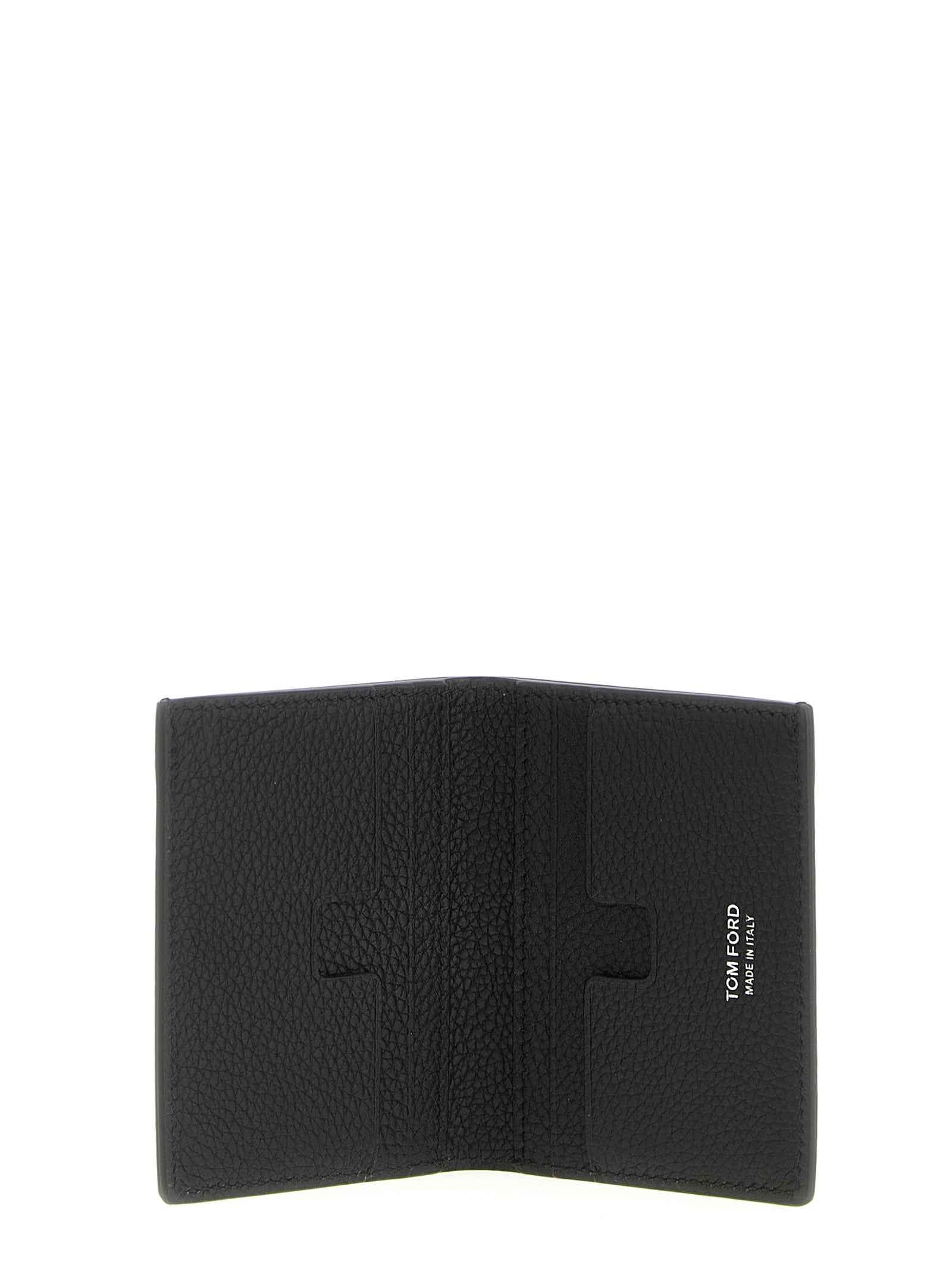 Tom Ford Black Calfskin Cardholder