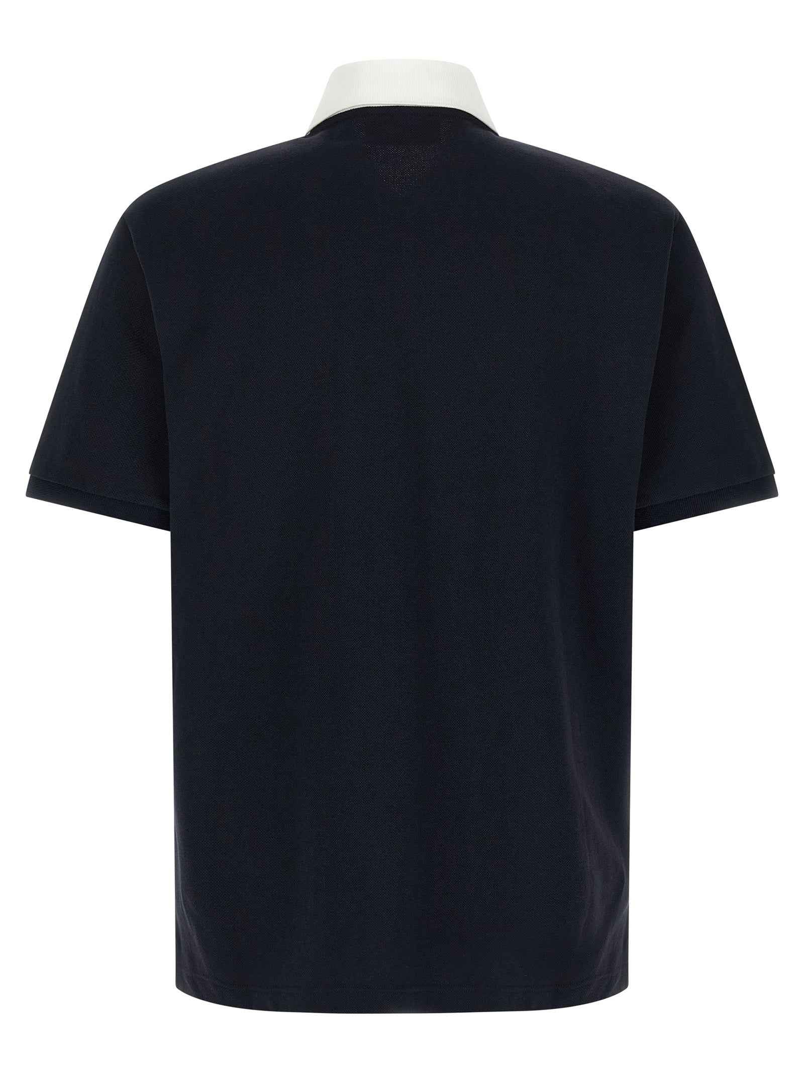 Gucci Blue Cotton Polo Shirt