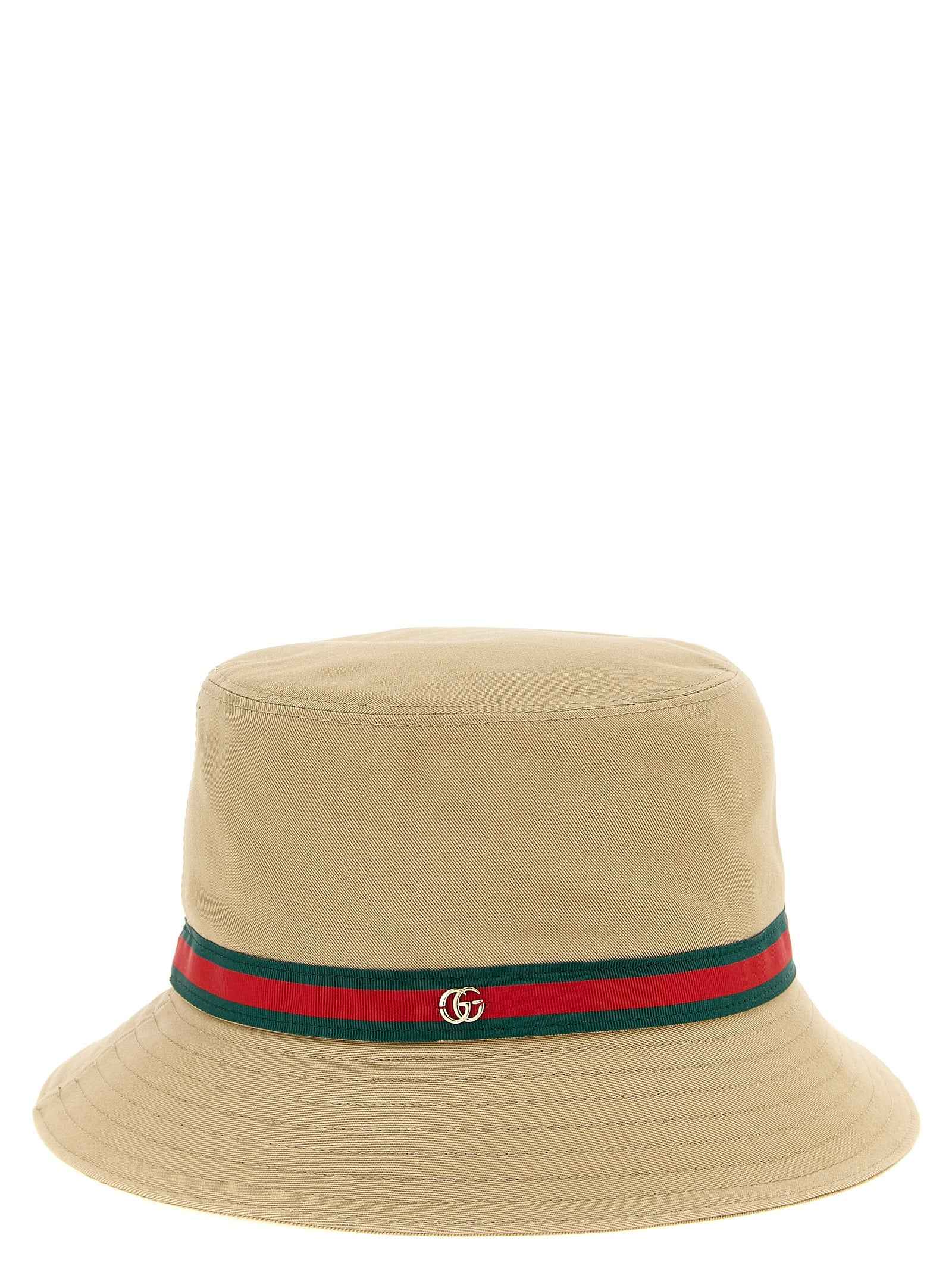 Gucci Beige Cotton Bucket Hat