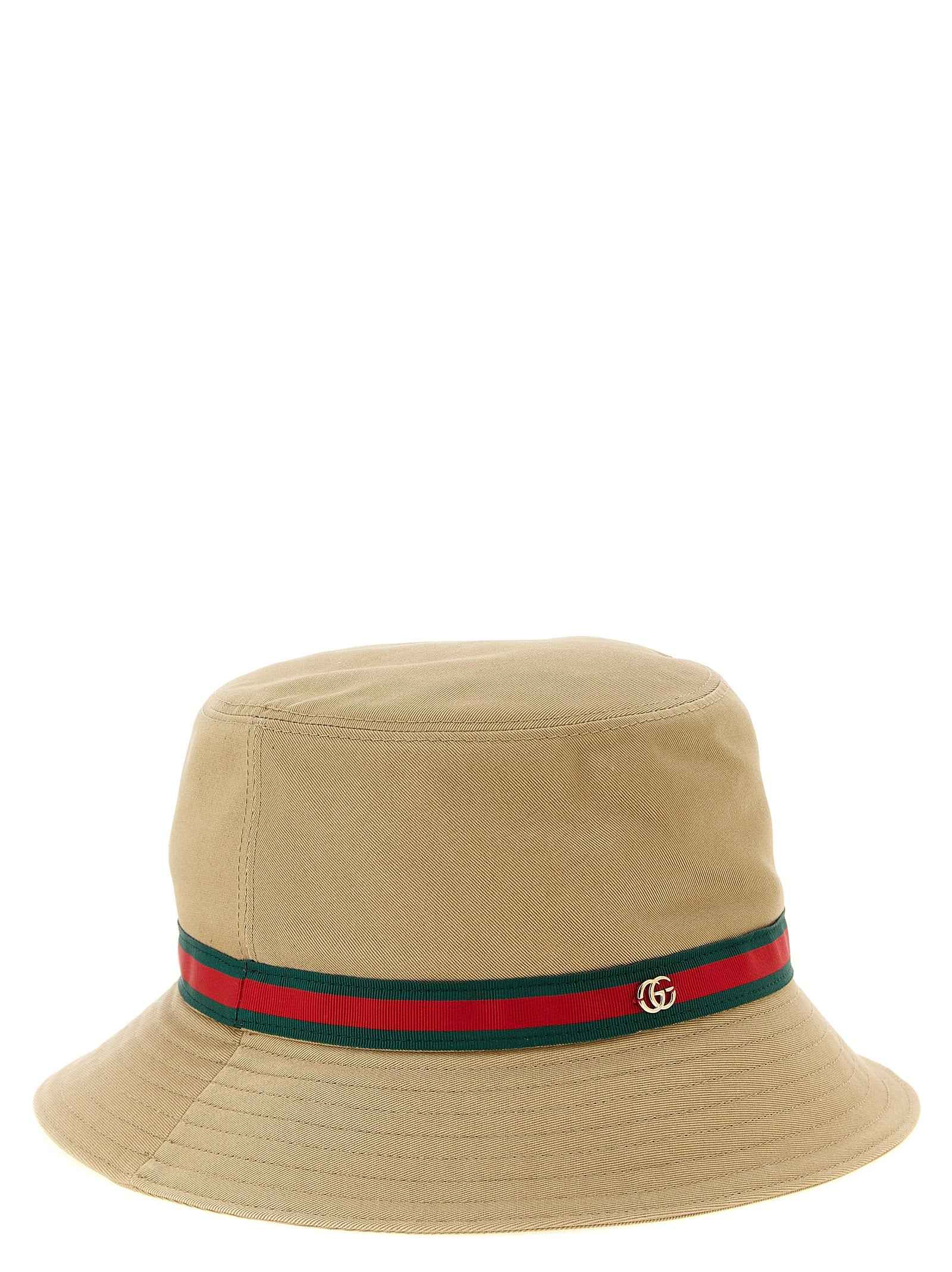 Gucci Beige Cotton Bucket Hat