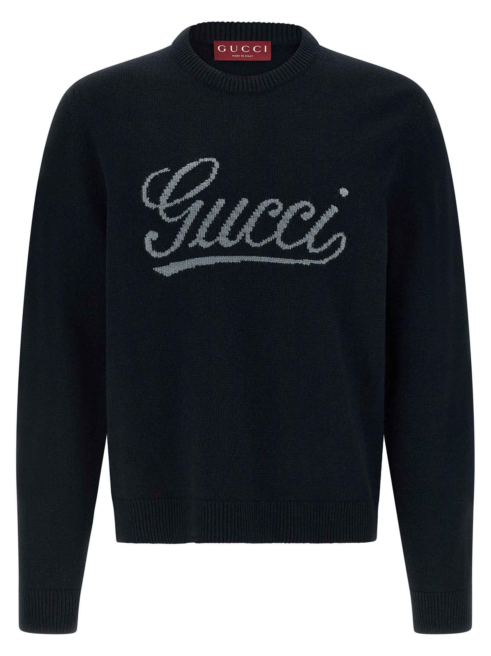 Gucci Blue Wool Cardigan