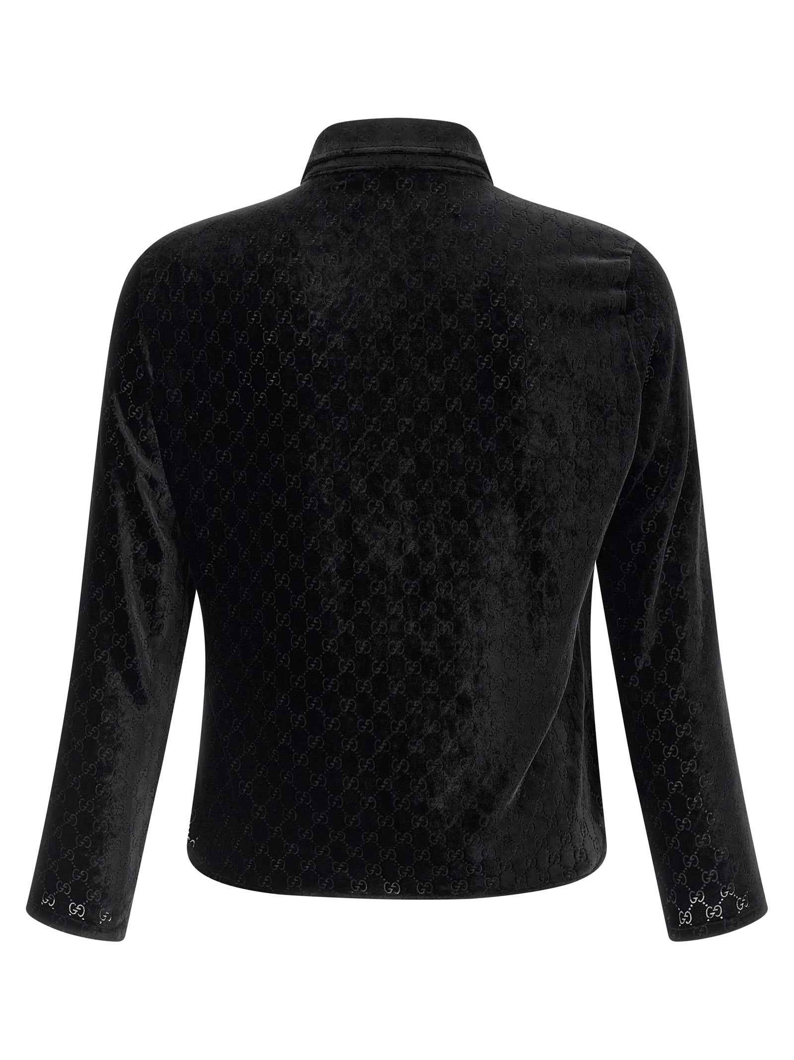 Gucci Black Viscose Blouse