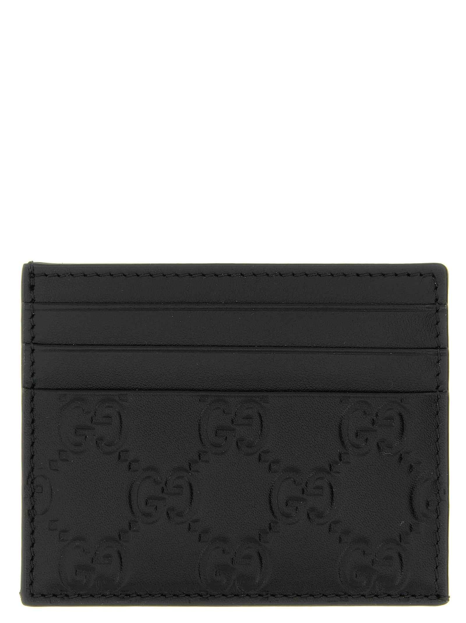 Gucci Black Calfskin Cardholder
