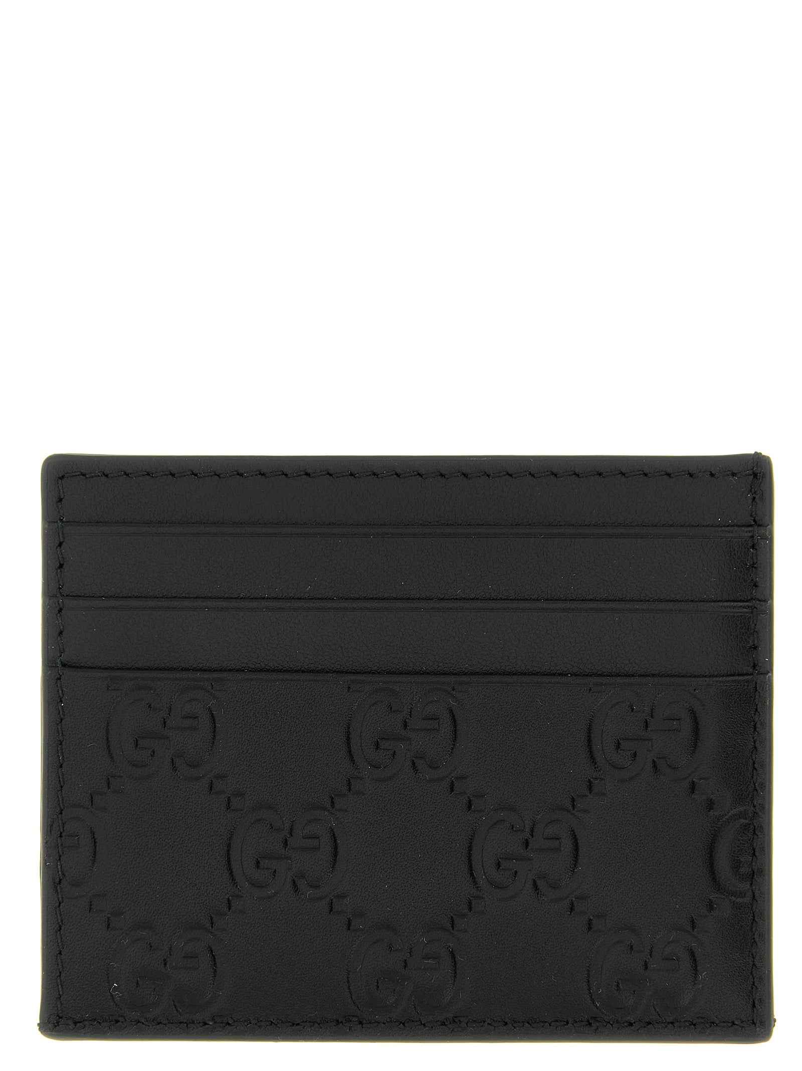 Gucci Black Calfskin Cardholder