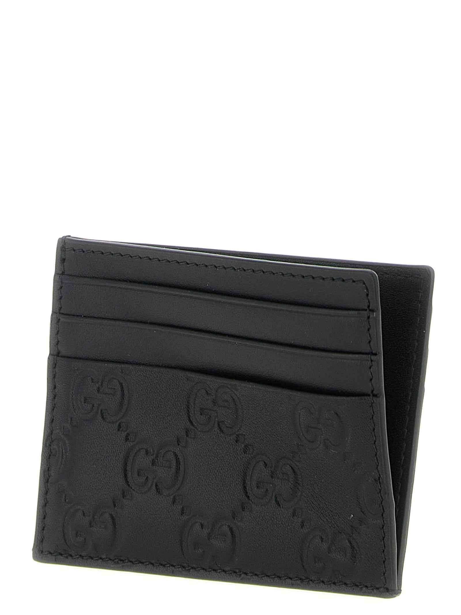 Gucci Black Calfskin Cardholder