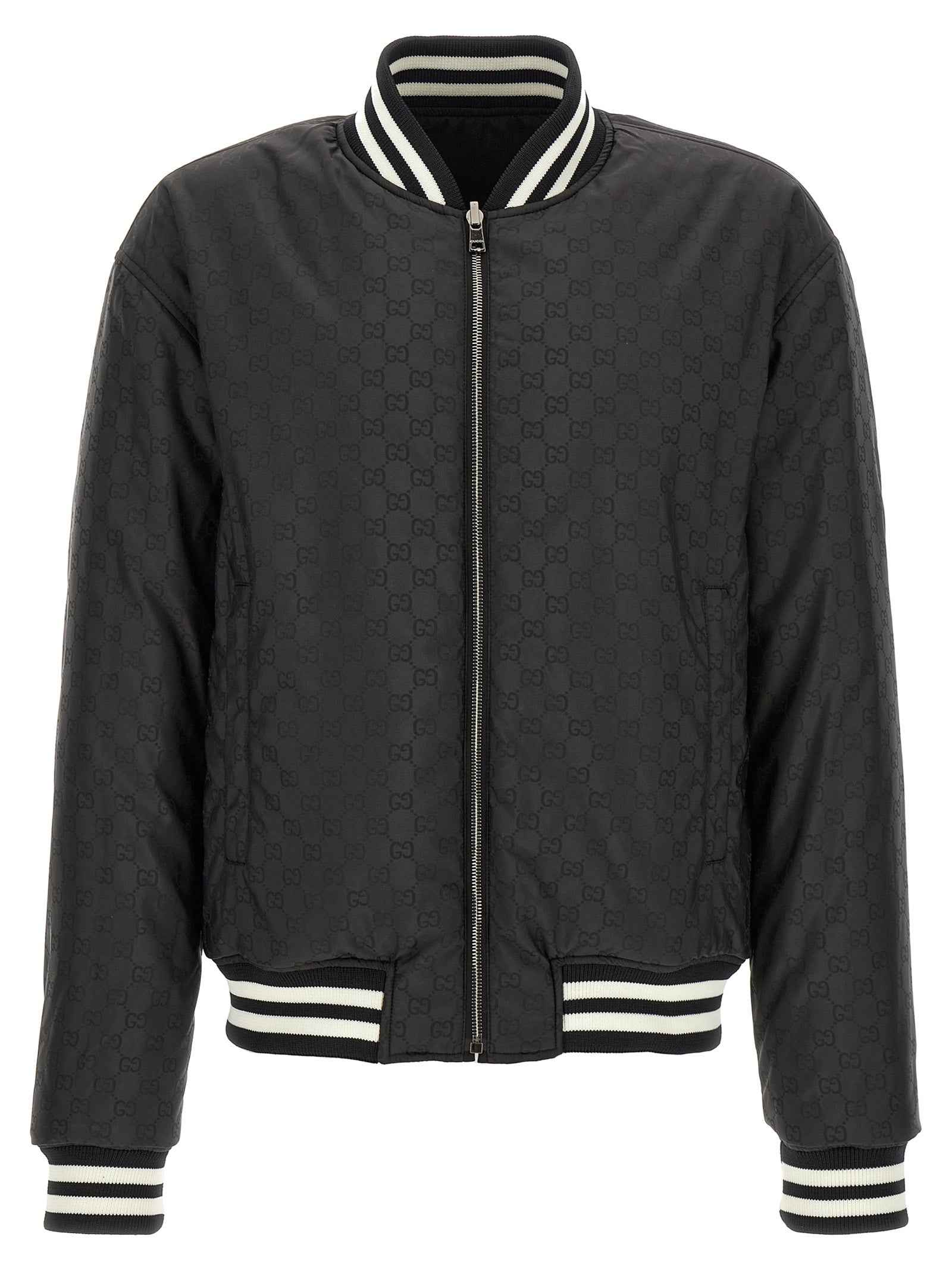 Gucci Bicolor Polyester Bomber