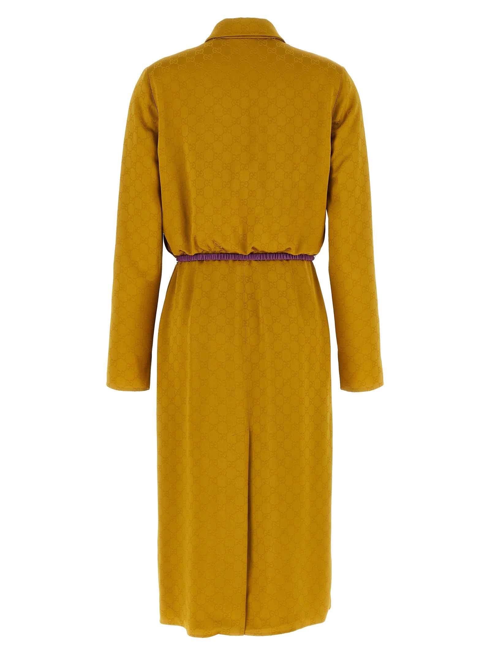 Gucci Bicolor Viscose Midi Dress