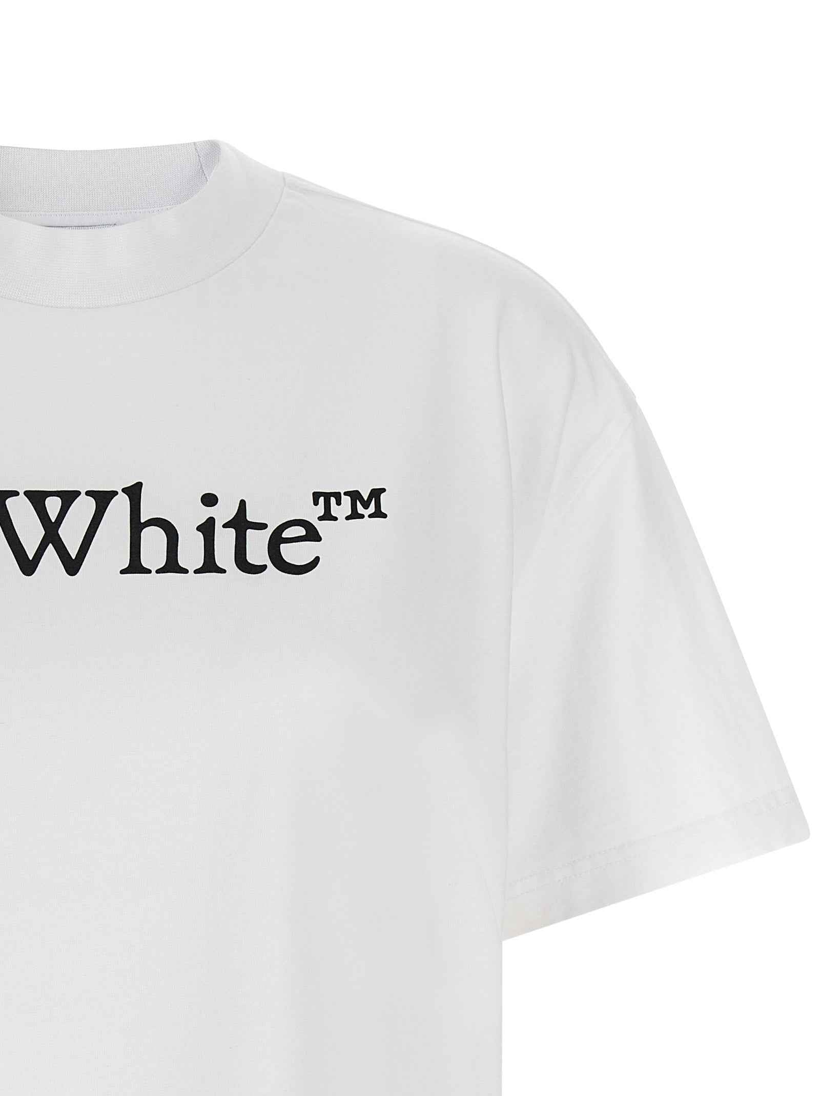 Off-White White Cotton T-Shirt