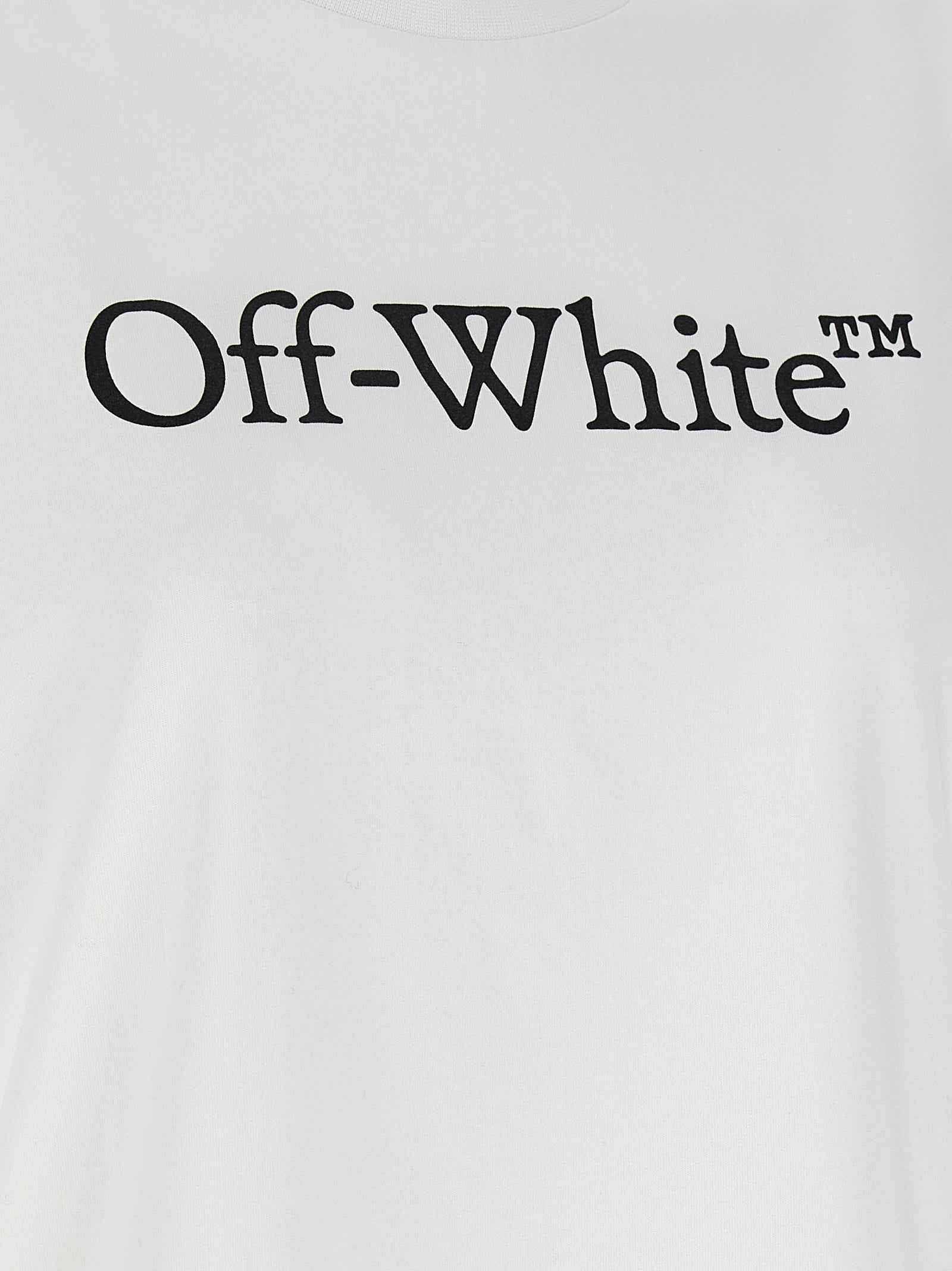 Off-White White Cotton T-Shirt