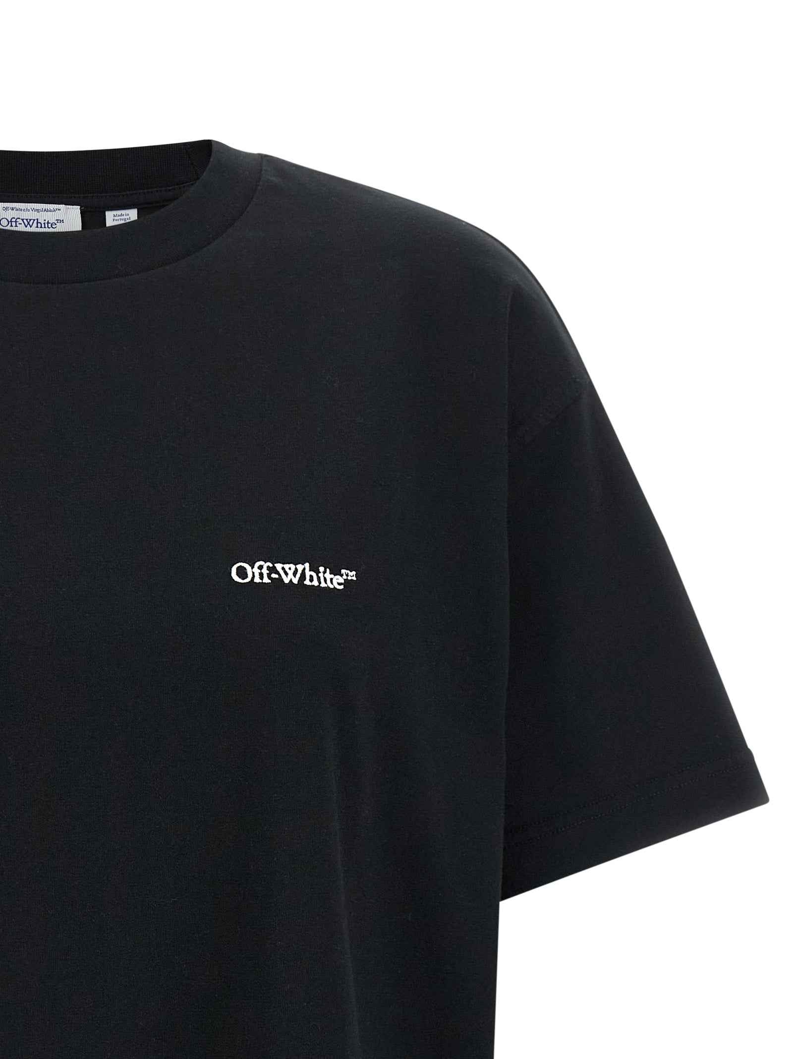 Off-White Black Cotton Sportswear