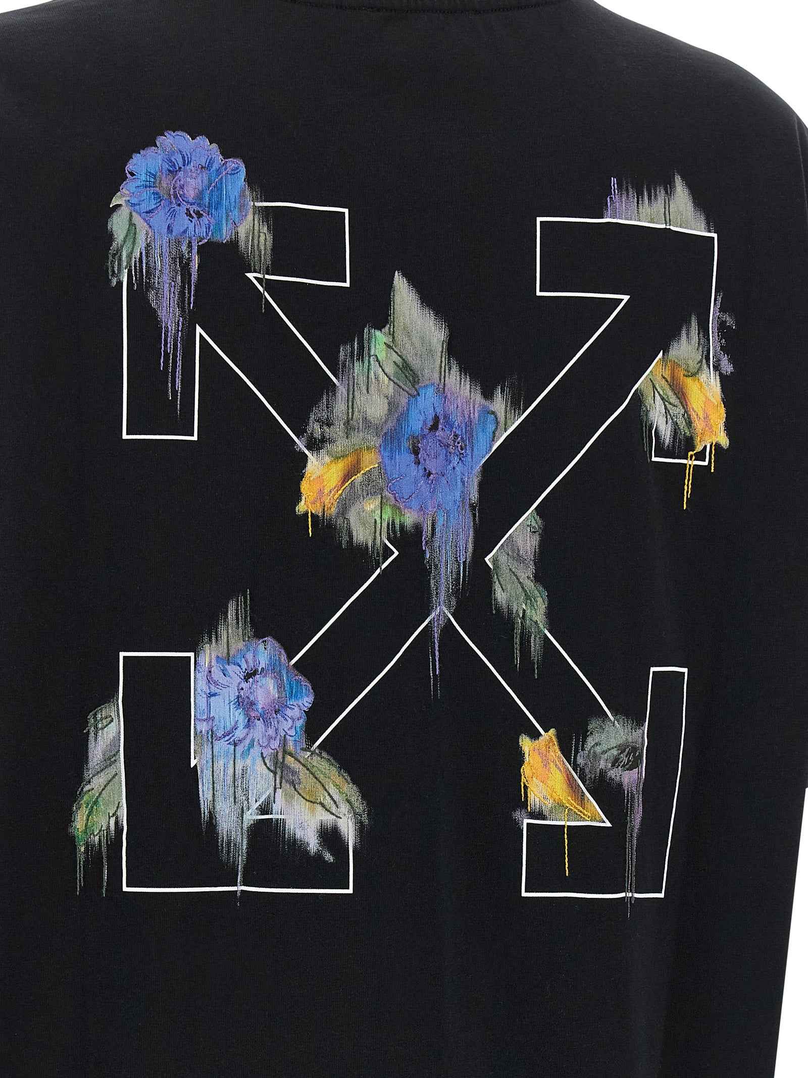 Off-White Black Cotton Sportswear
