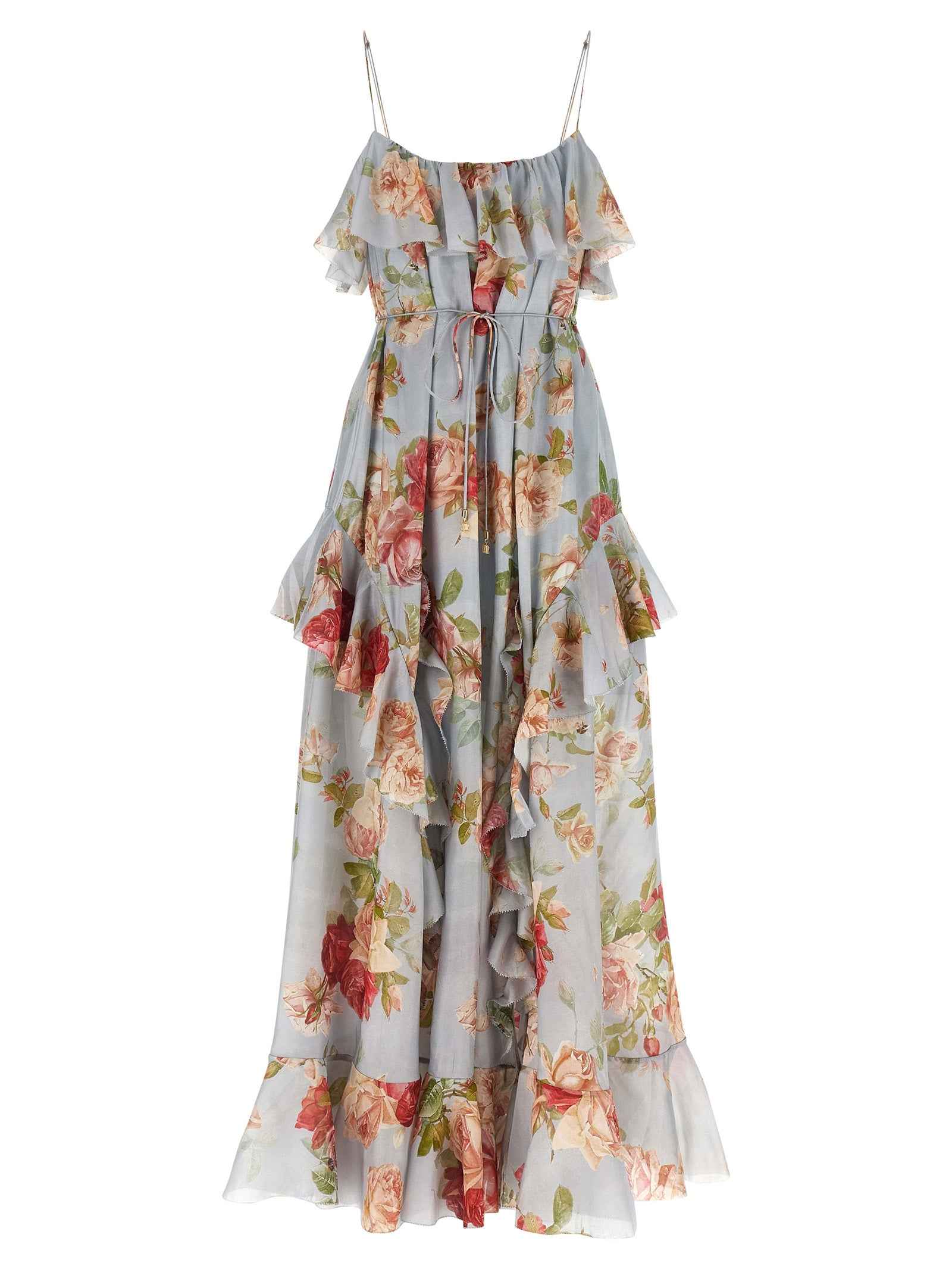 Zimmermann Multicolor Silk Long Dress