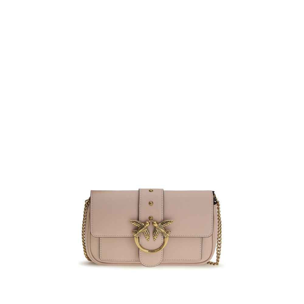 PINKO Multicolor Calf Leather Bos Taurus Shoulder Bag