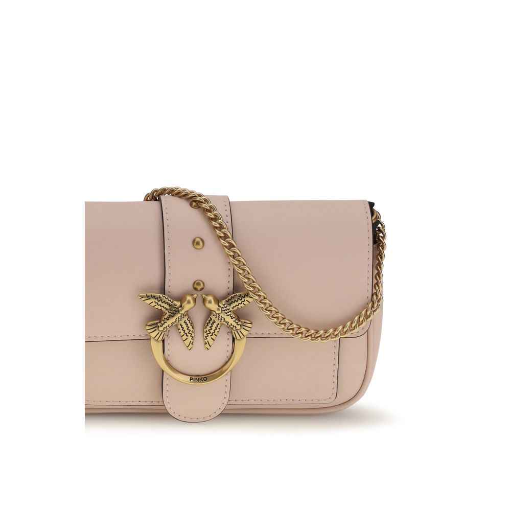 PINKO Multicolor Calf Leather Bos Taurus Shoulder Bag