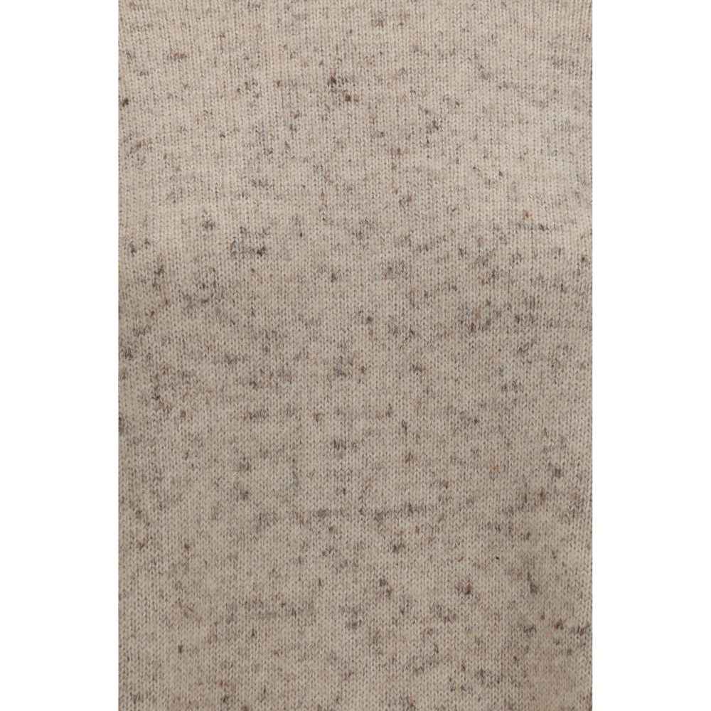 Fabiana Filippi Beige Wool Oves Aries Sweatshirt