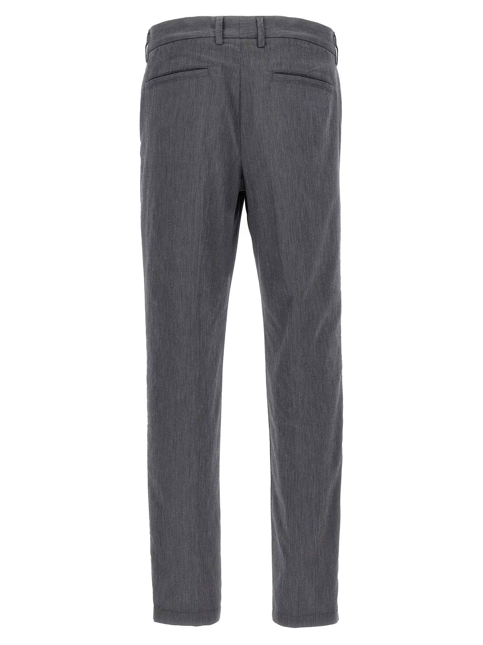 Hugo Boss Blue Cotton Casual Pants