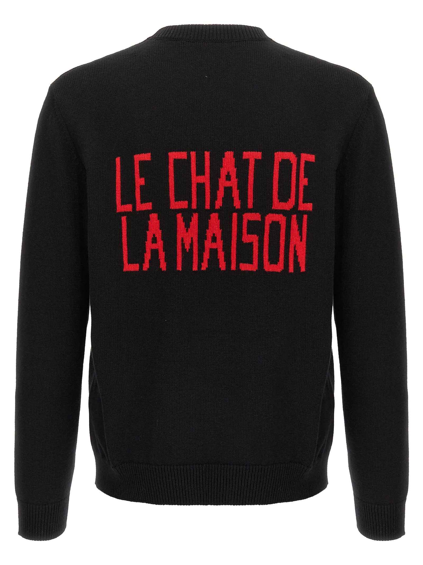 Valentino Garavani Black Cotton Cardigan