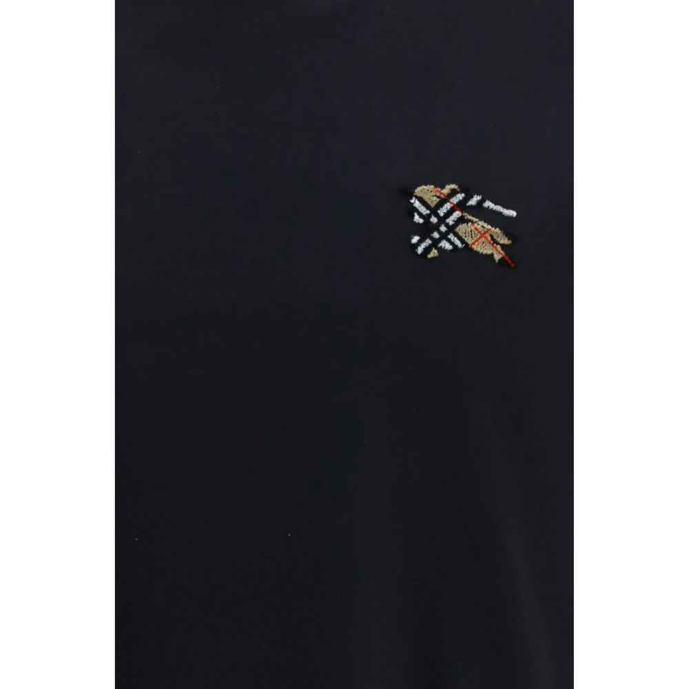 Burberry Black Cotton T-Shirt