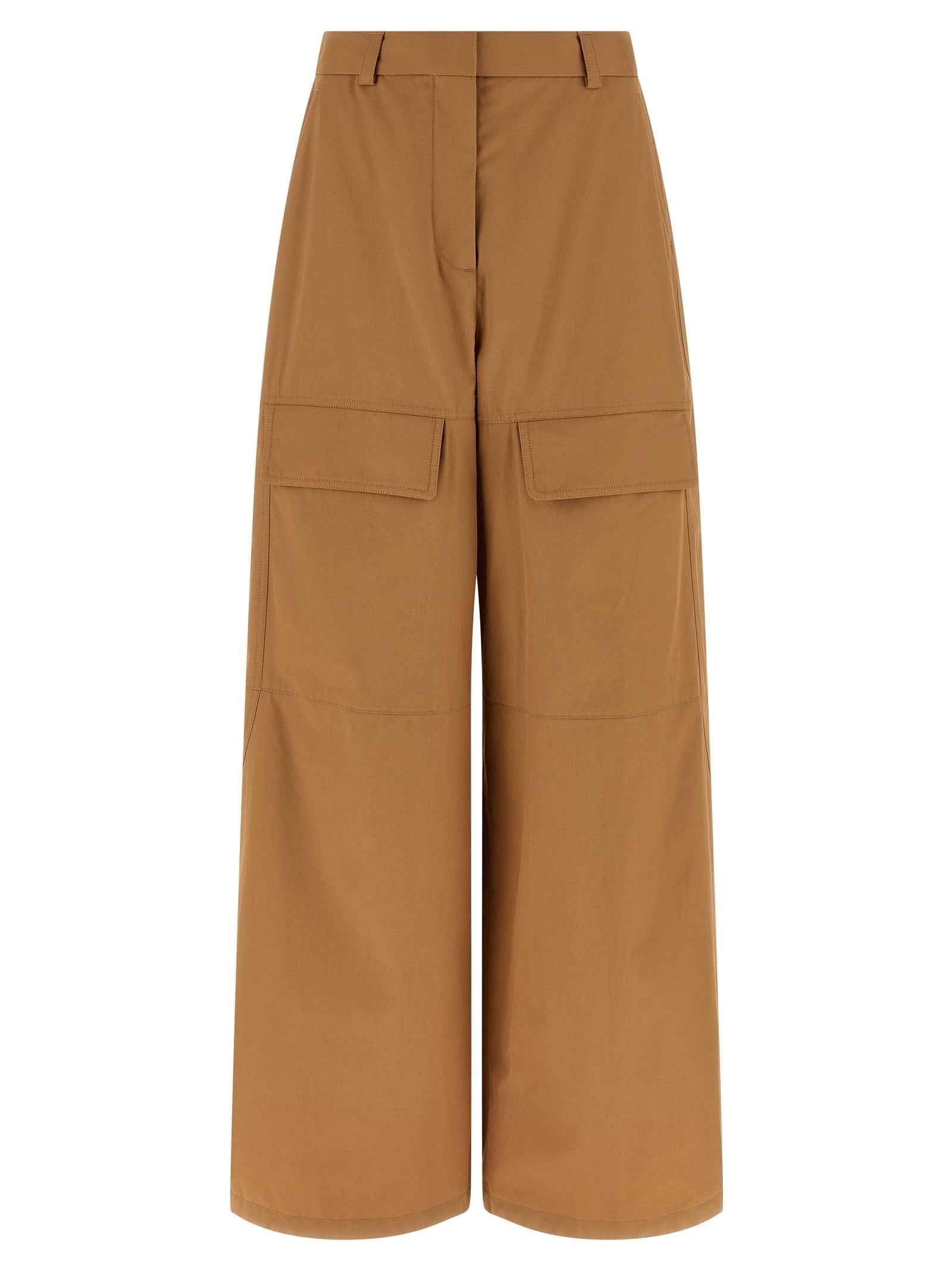 Stella McCartney Beige Cotton Cargo Pants