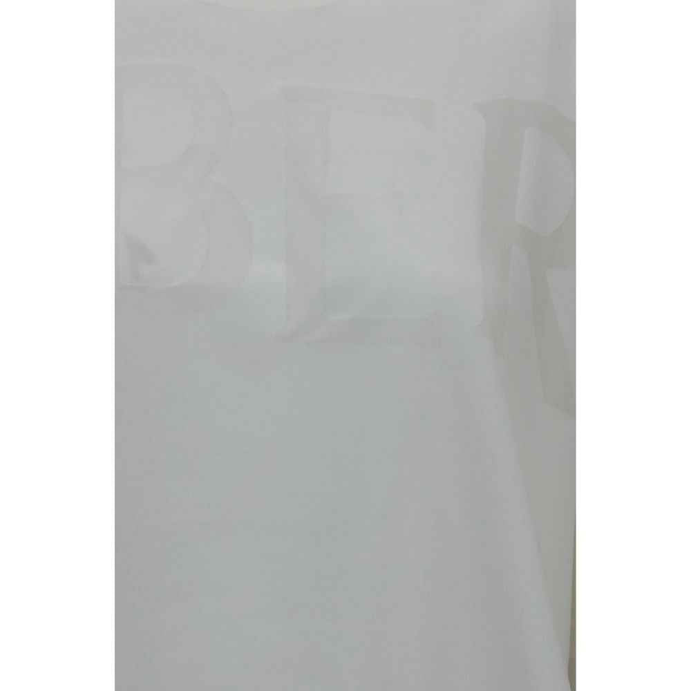 Burberry White Cotton T-Shirt