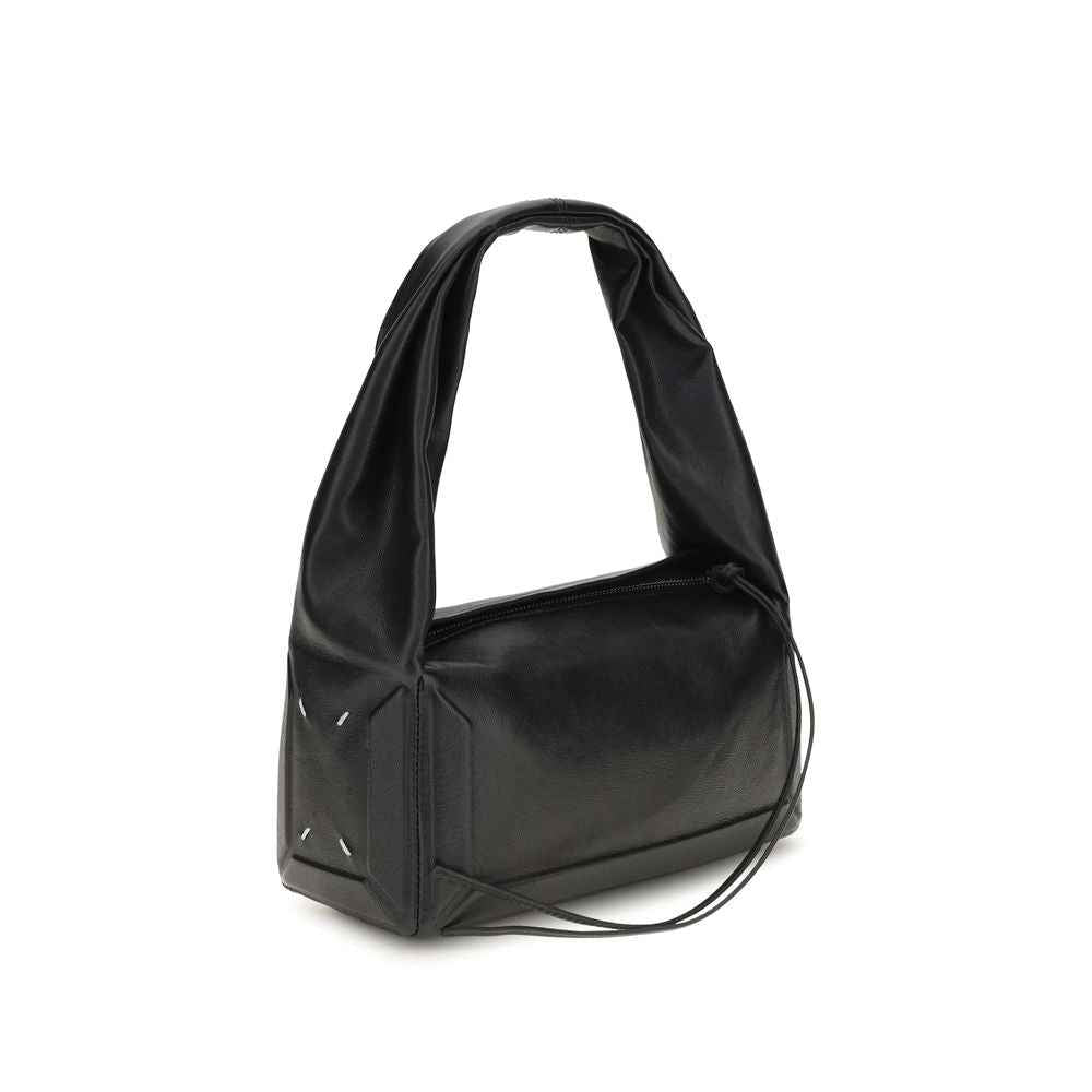 Maison Margiela Black Leather Shoulder Bag