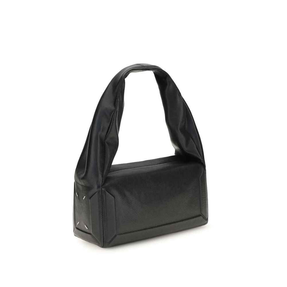 Maison Margiela Black Leather Shoulder Bag