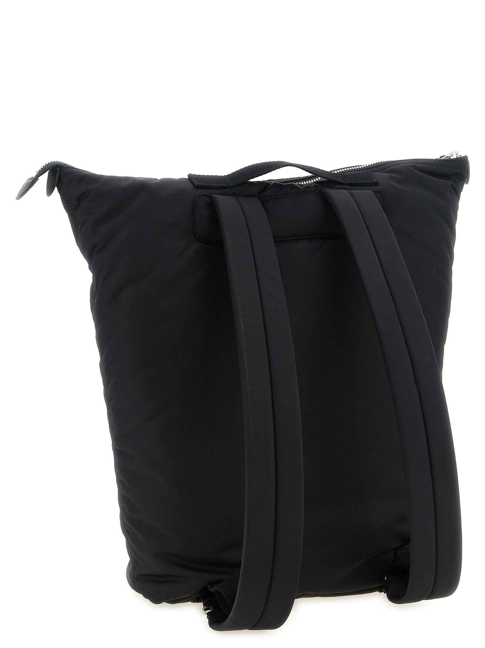 Maison Margiela Black Polyamide Backpack